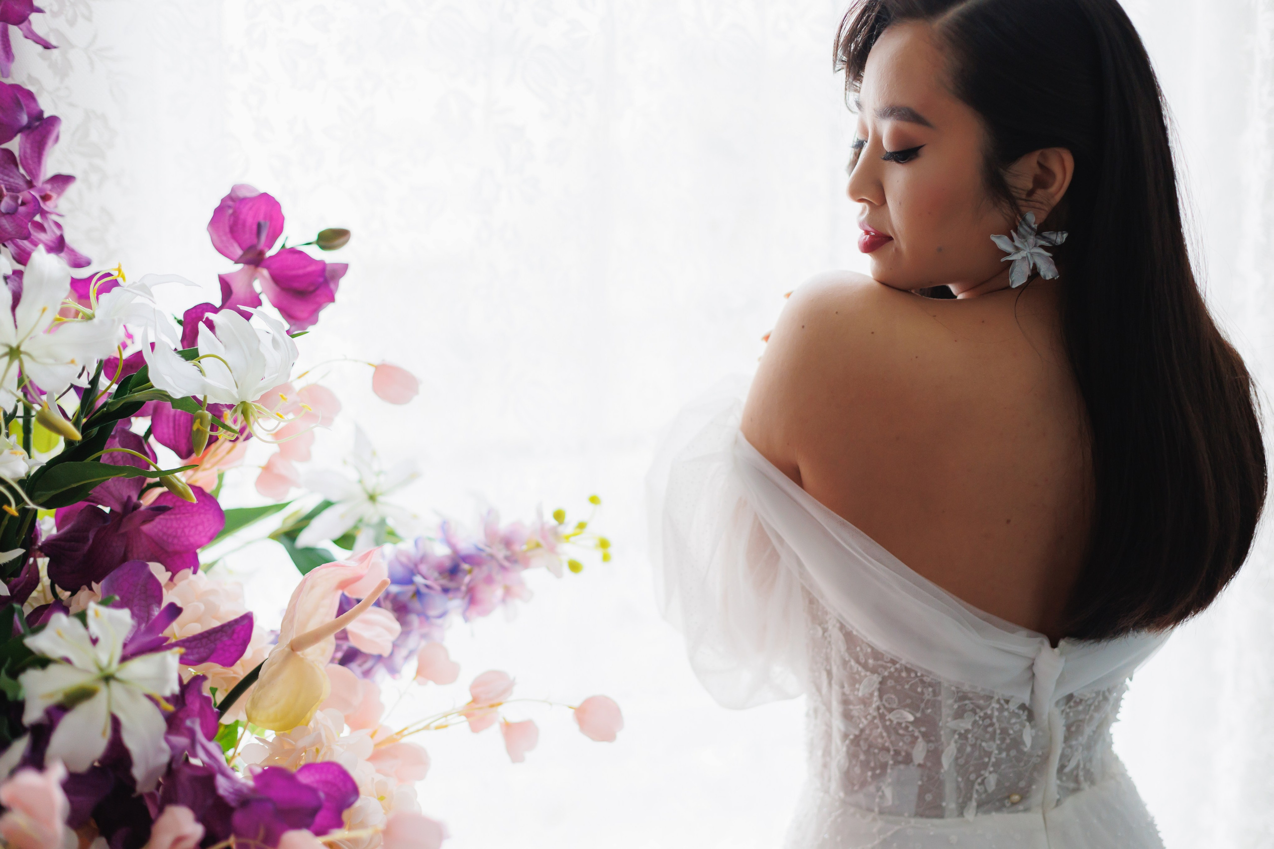 Purple Wedding. Wedding and Family Photograph