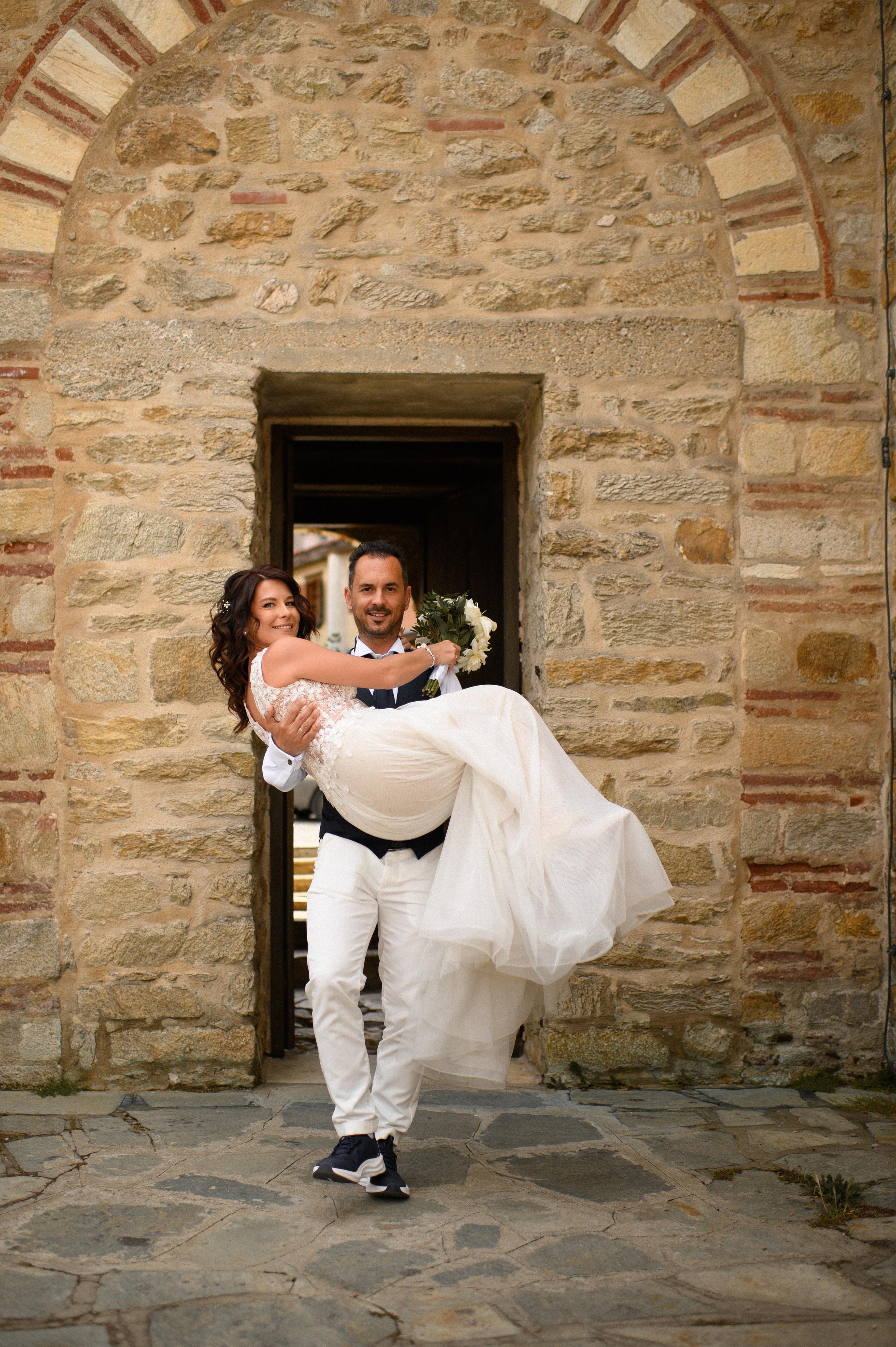 Wedding in Arnia Daria and George. Семейная, детская, портретная и предметная фотосъемка в Салониках