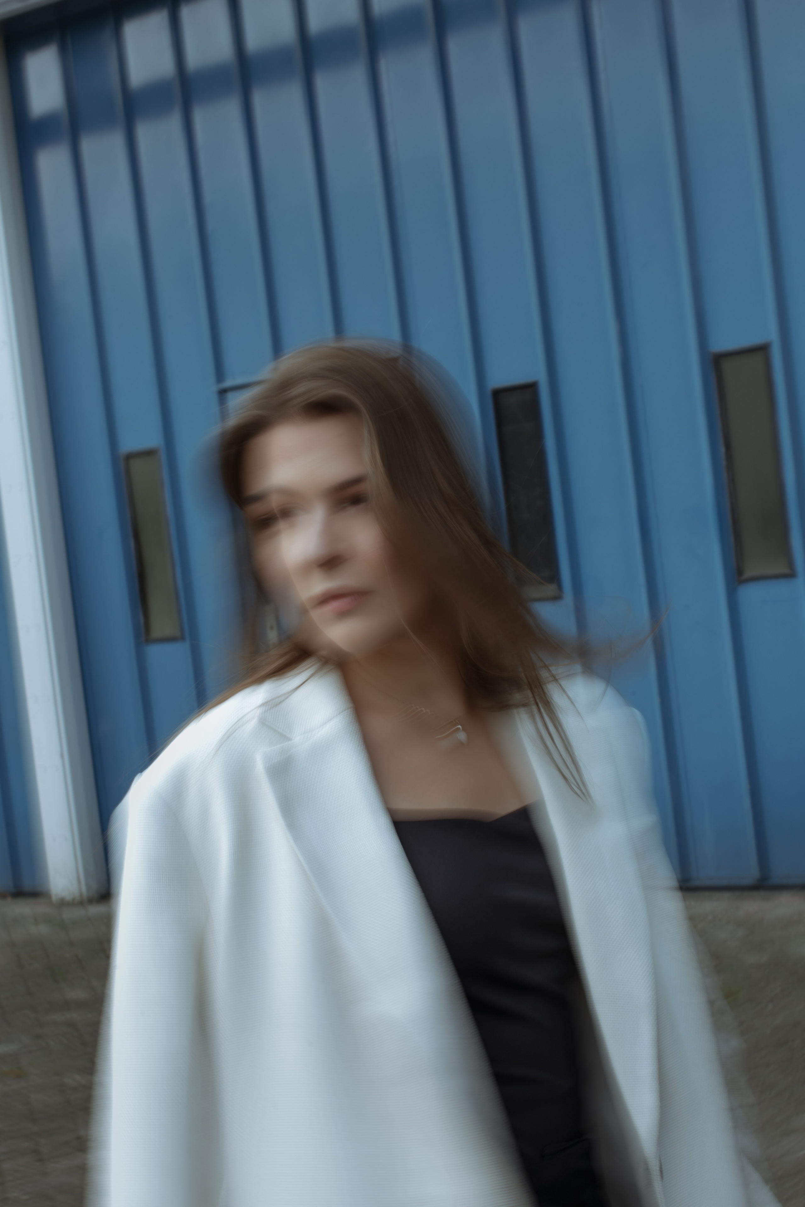 Daria. Shooting a photographer. True self