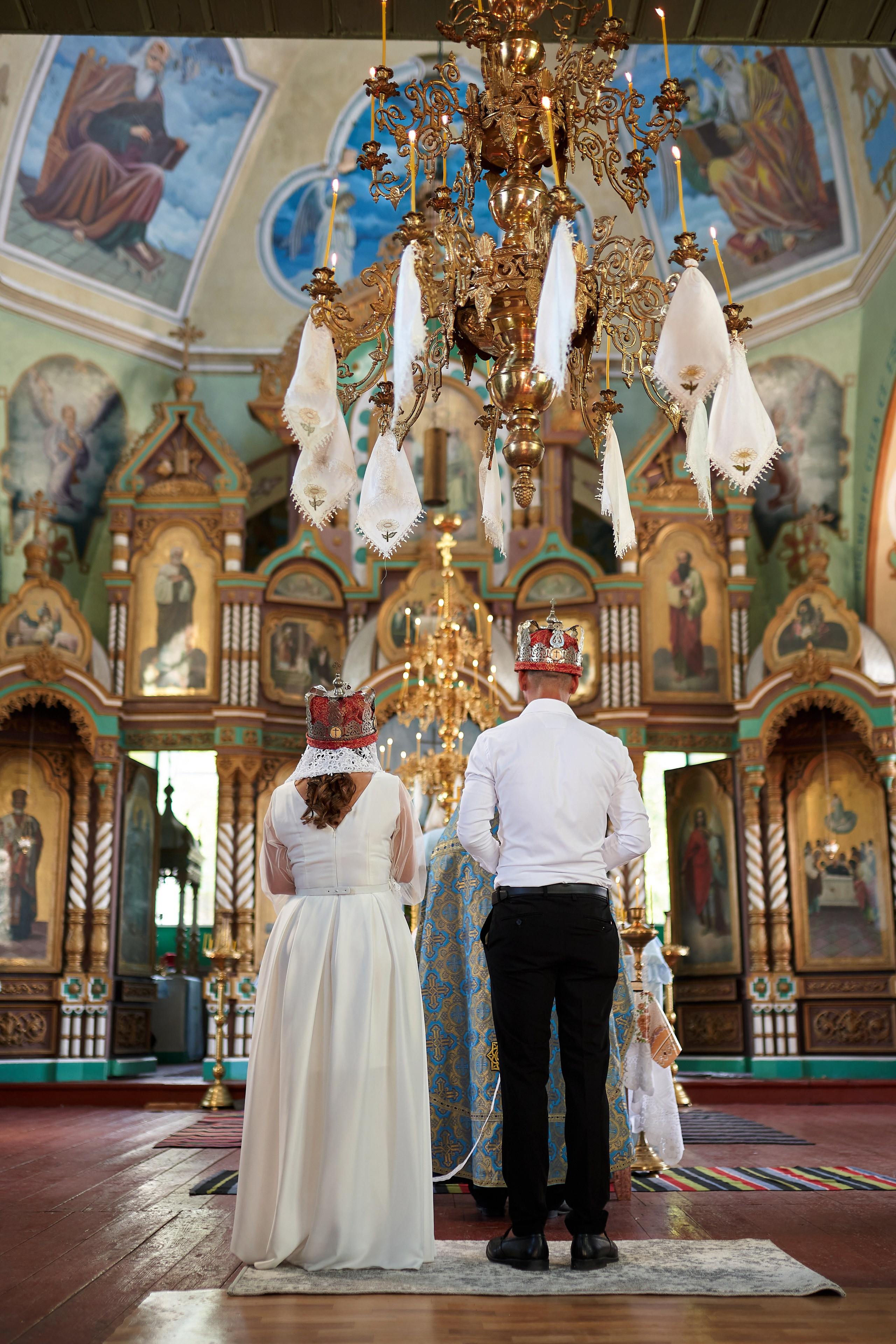 Венчание Лучиана и Ольги. Дмитрий и Каролина Тофан
