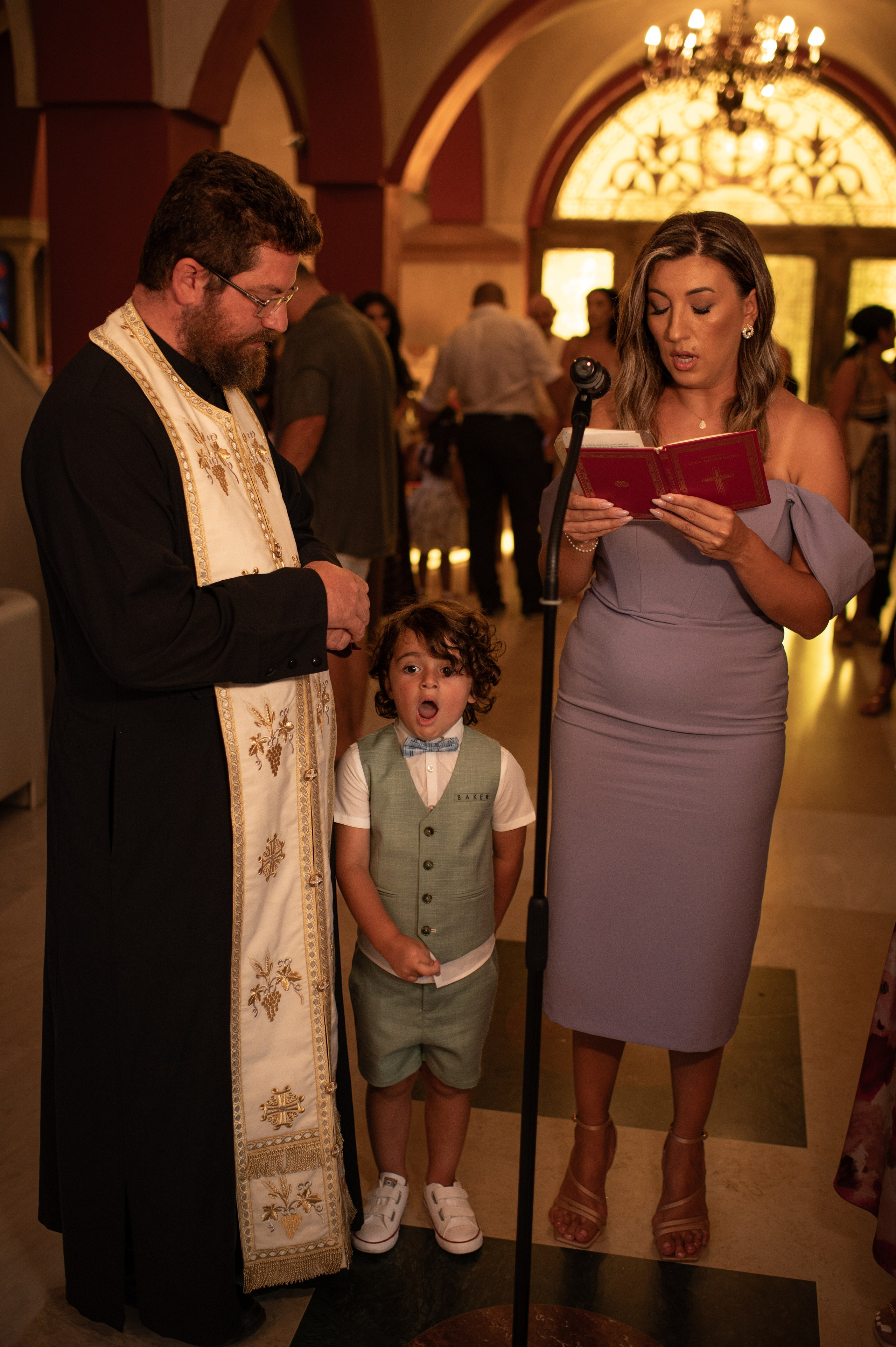 Baptism Antonis. Семейная, детская, портретная и предметная фотосъемка в Салониках