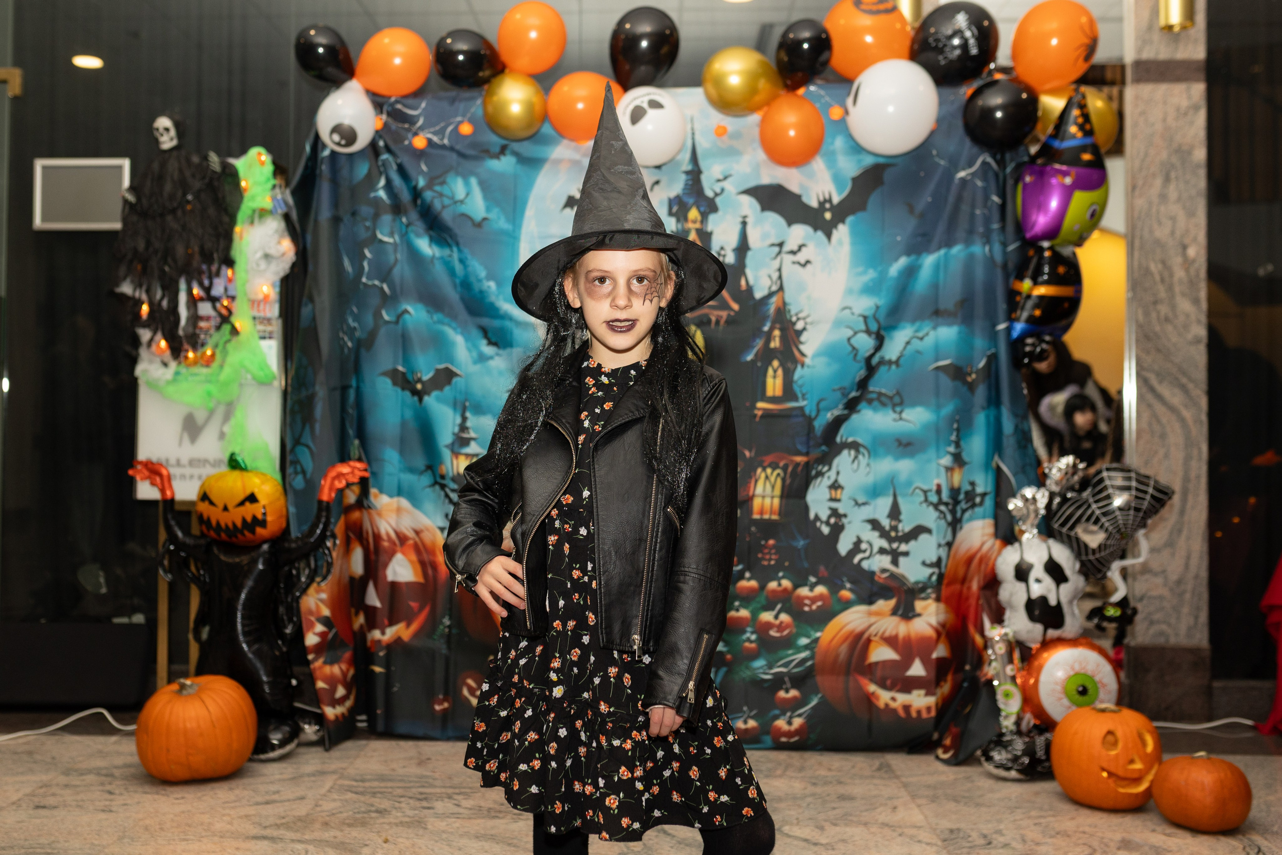 Leo dance studio Helloween 2025. Семейный и детский фотограф в Варшаве Мила Бобровская