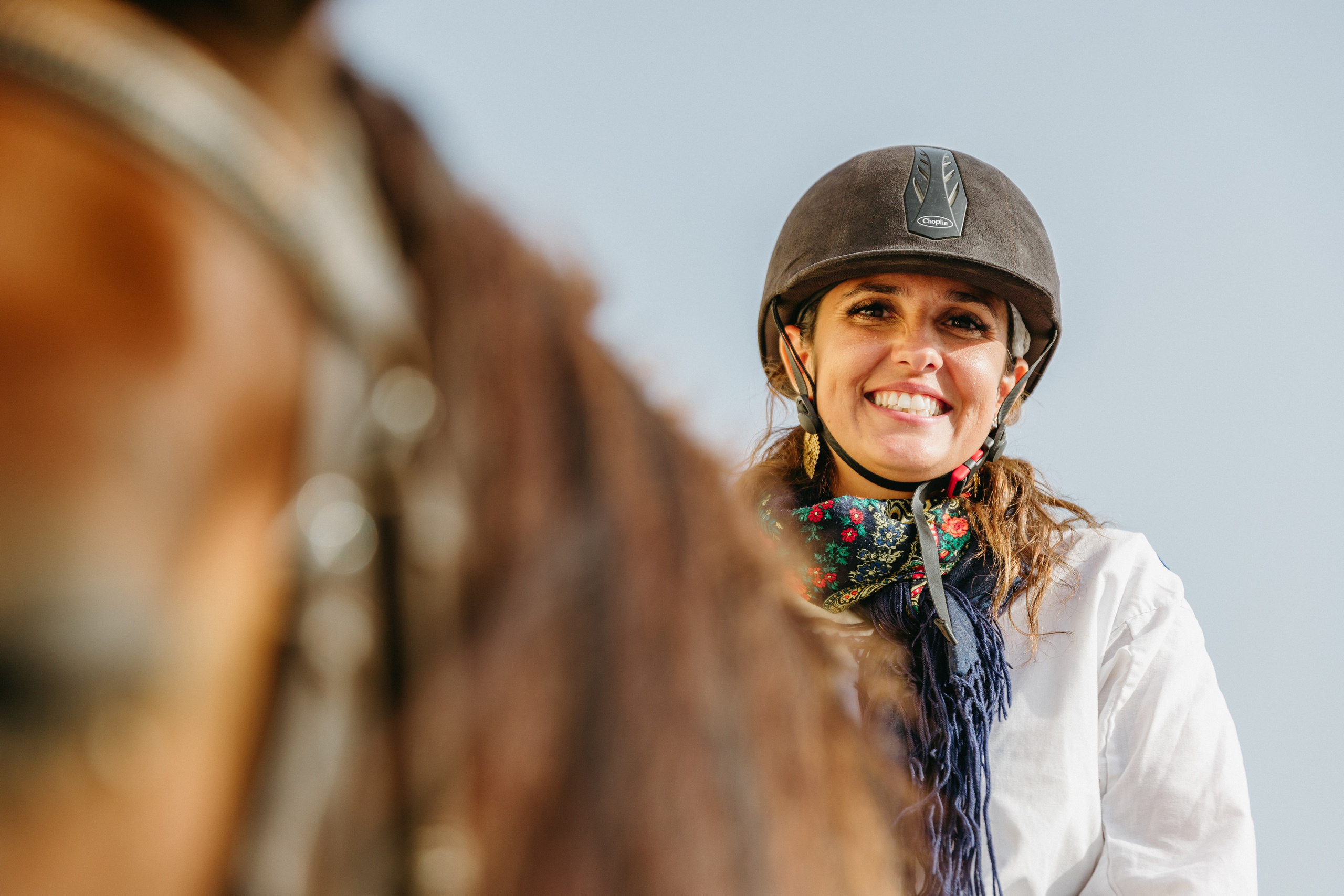 Marlene & Tiago com filhos. Passeios a Cavalo na Praia Peniche | Eco Salgados Agroturismo