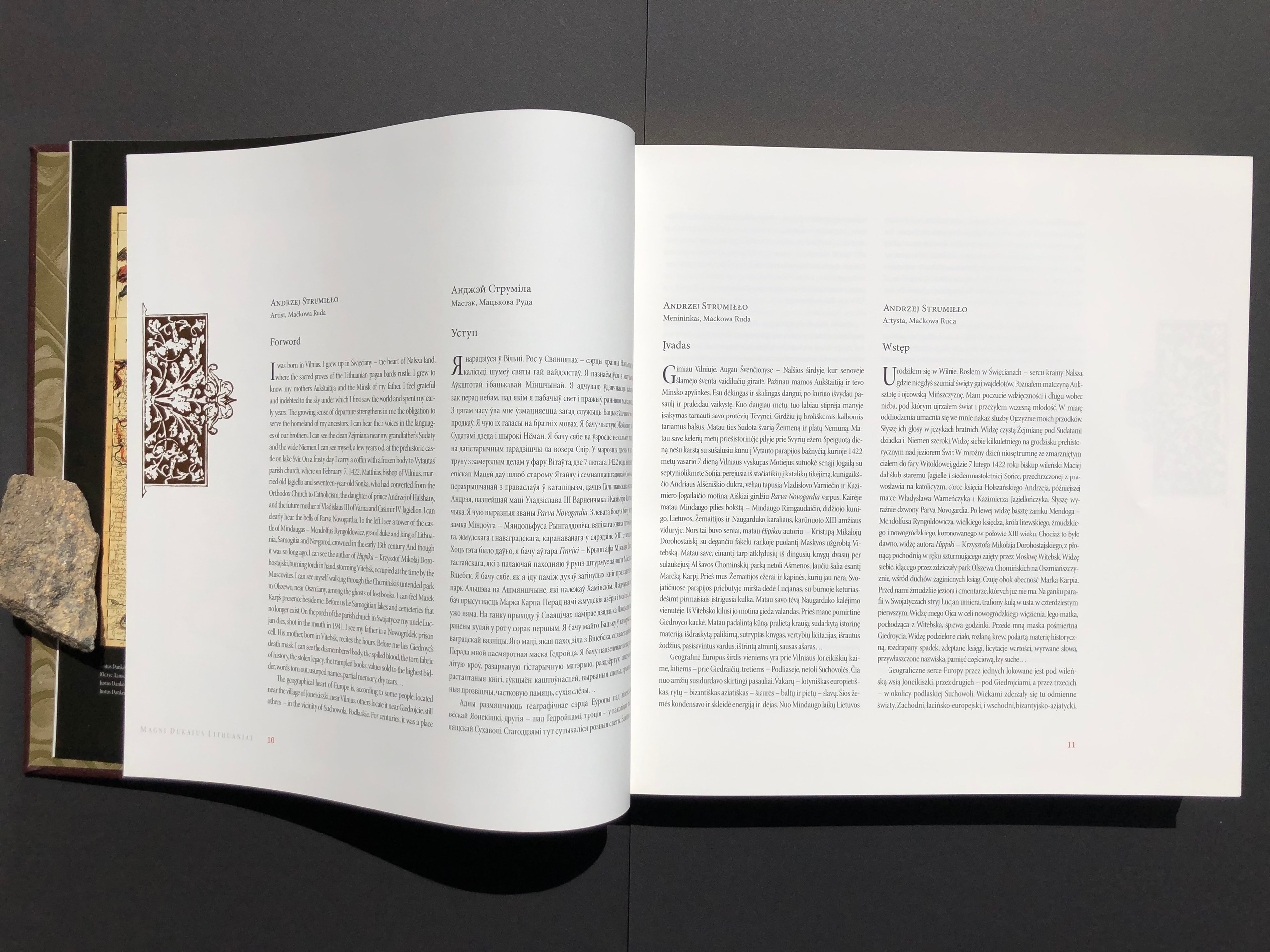 „Księga Wielkiego Księstwa Litewskiego”. Andrzej Strumiłło - Wybitny polski artysta
