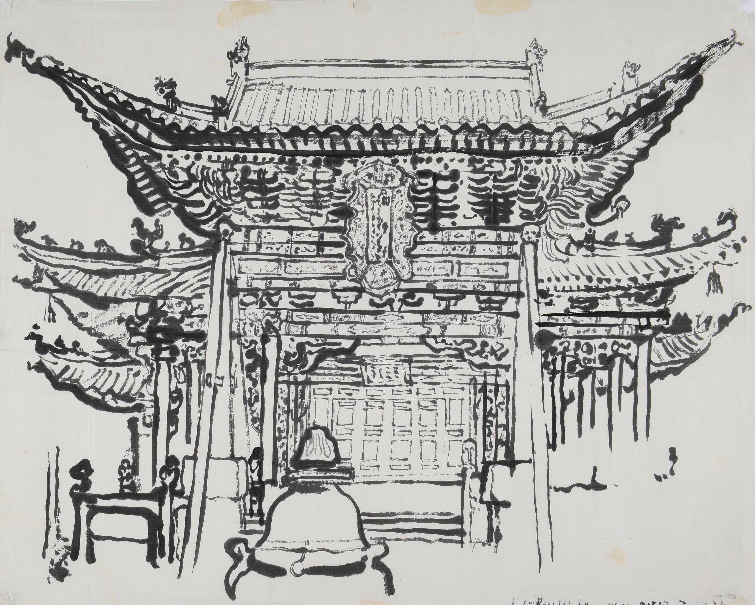 Rysunki z Azji. Andrzej Strumiłło - Wybitny polski artysta