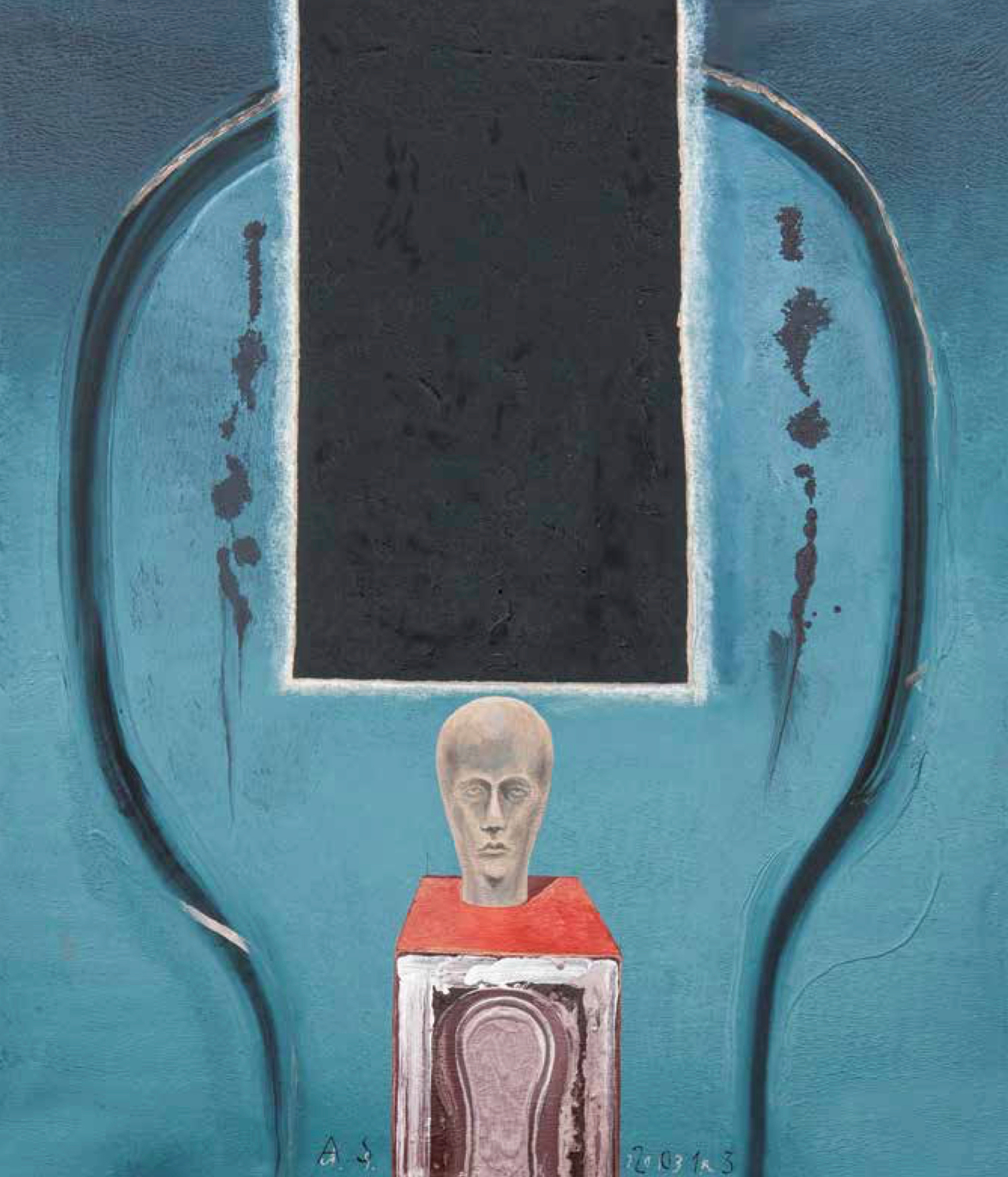 “Heads”, "Head", painting, Andrzej Strumiłło, Andrzej Strumillo, Heads series, polish contemporary art, polish artist, contemporary art in modern Poland, contemporary polish artists, best polish painters, best polish artists, famous polish artists,