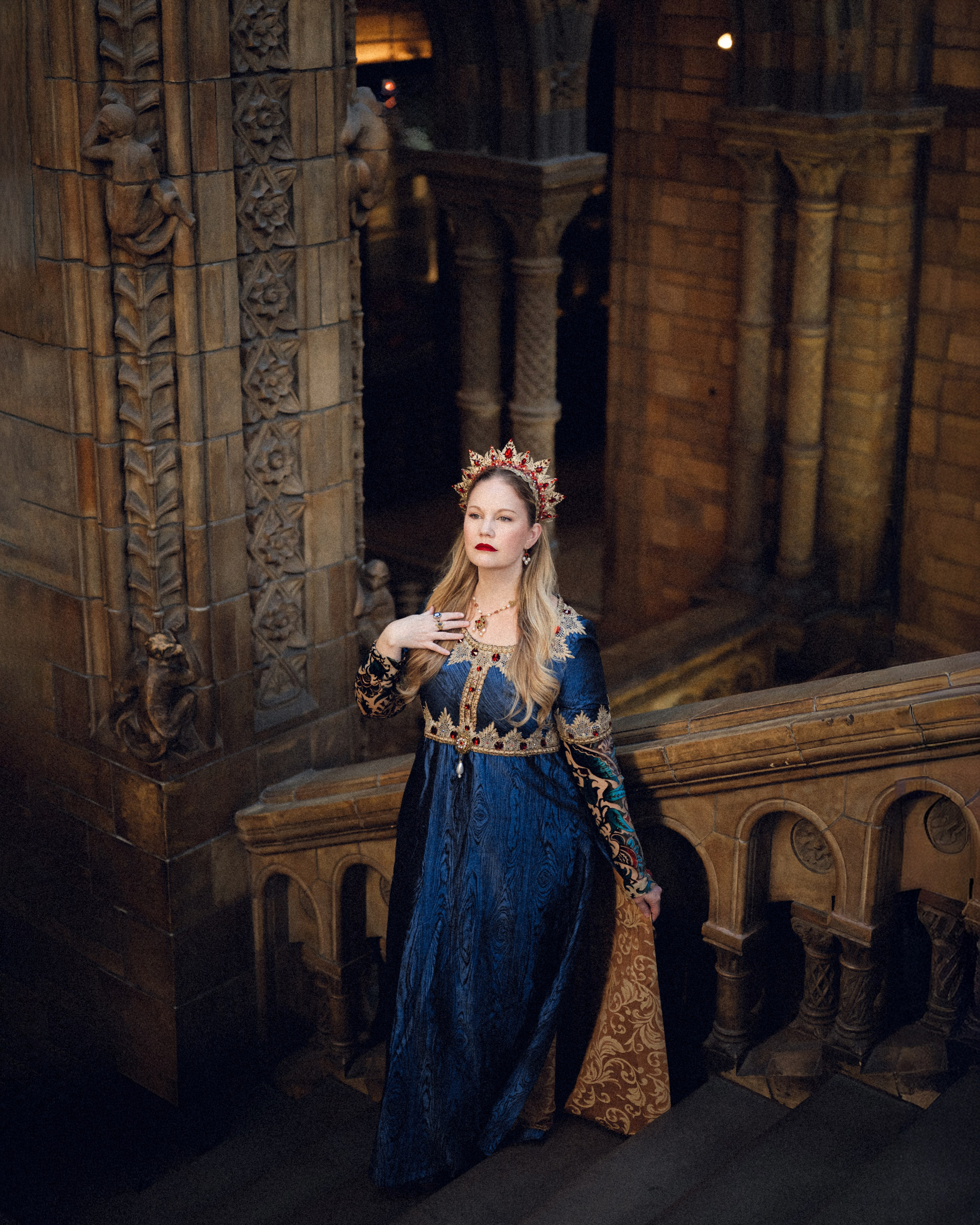 Medieval Queen photoshoot. Moth & Moss Photography