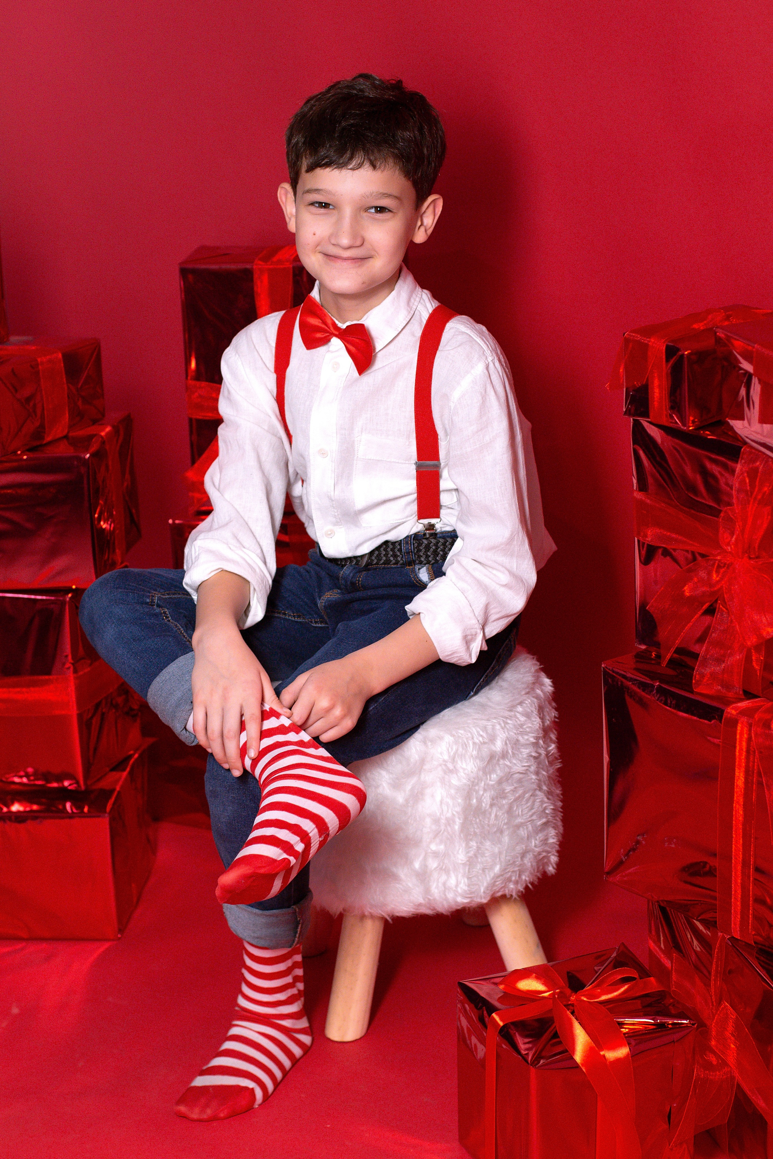 Новый год в студии. Детский и семейный фотограф в г. Бельцы