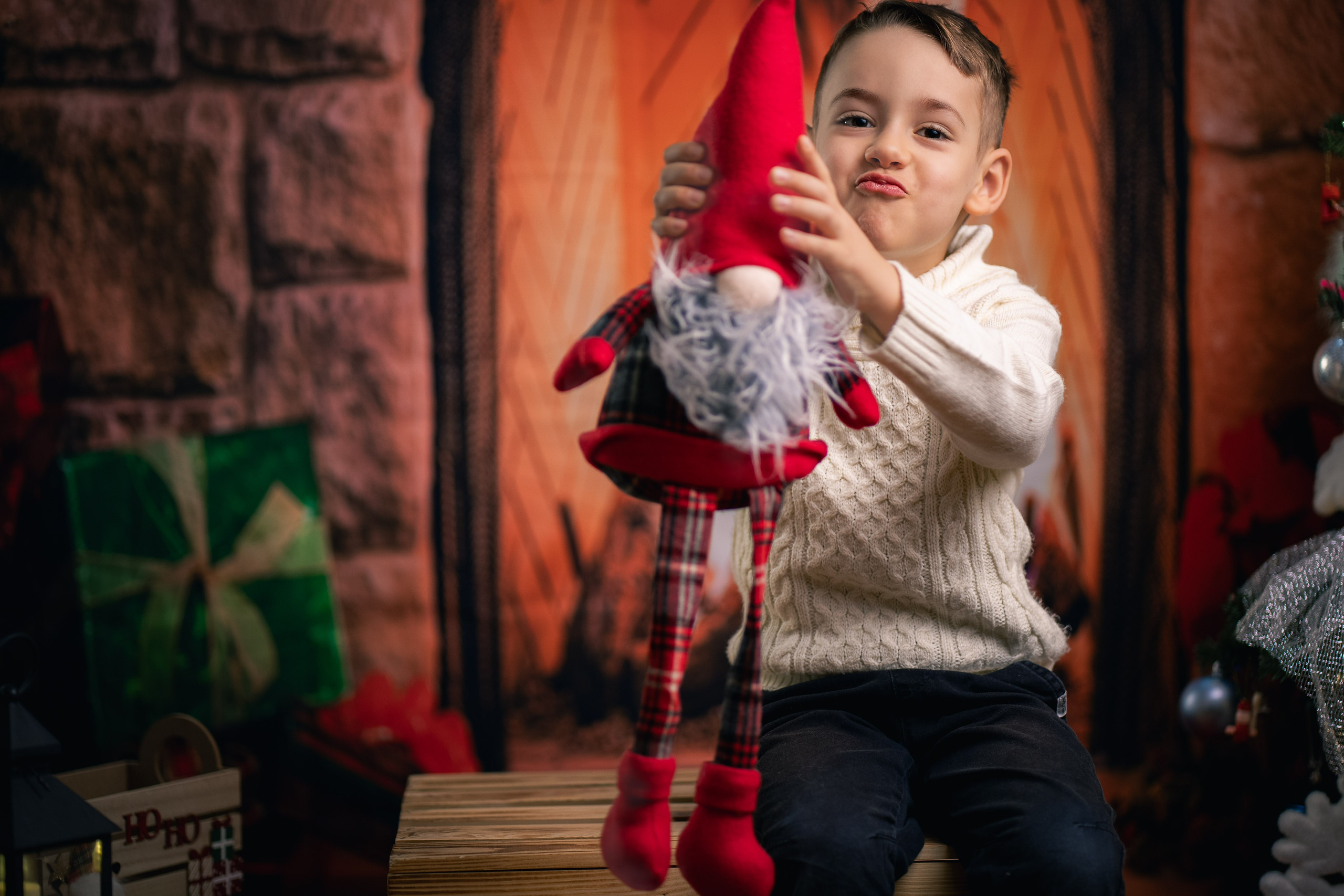 Sedinta foto Craciun — Gradinita Miniterra. Liviu Andrei - Fotograf