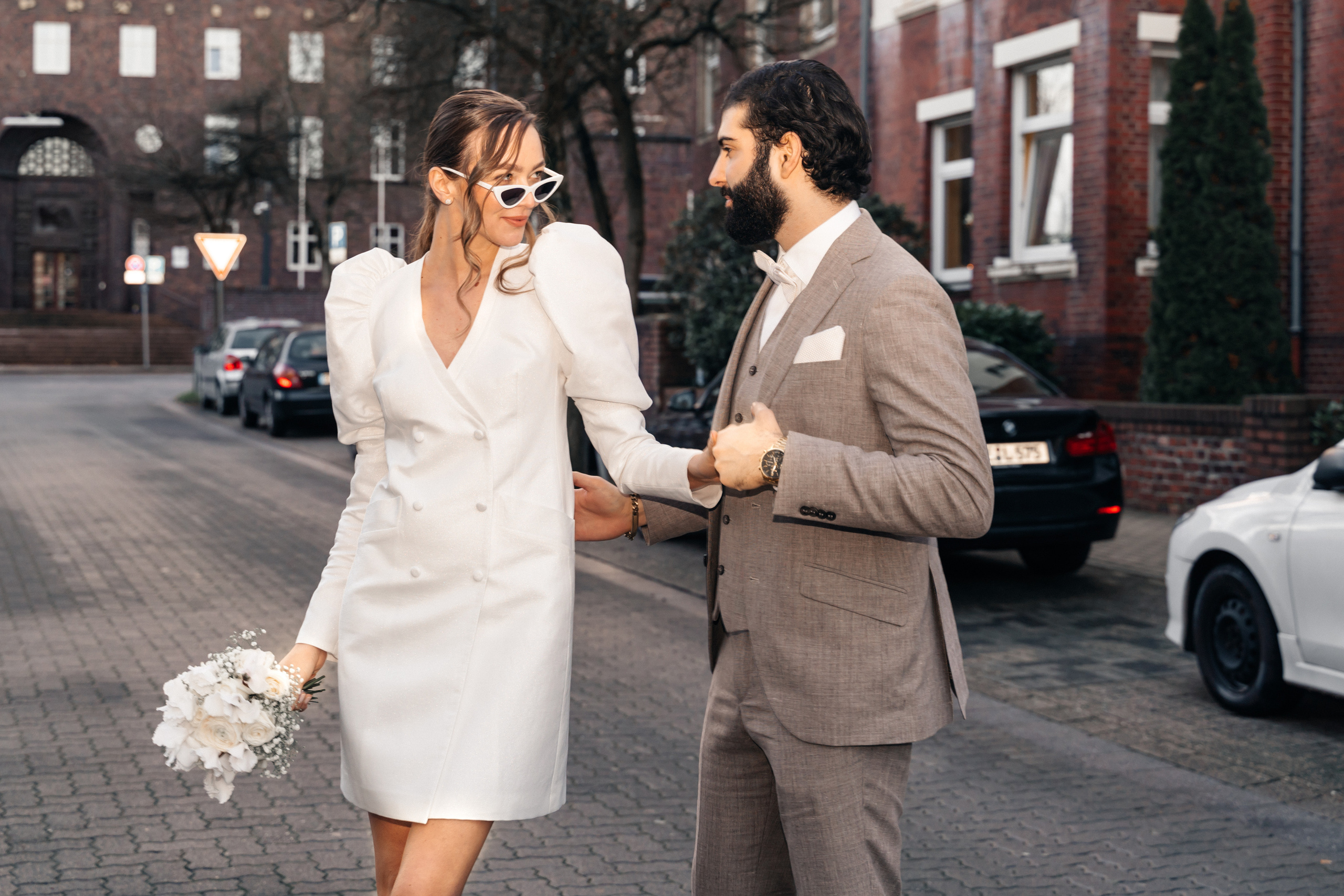 Lovestory in Düsseldorf. Hochzeitsfotograf für Moers, Niederrhein, Düsseldorf, NRW und Deutschland