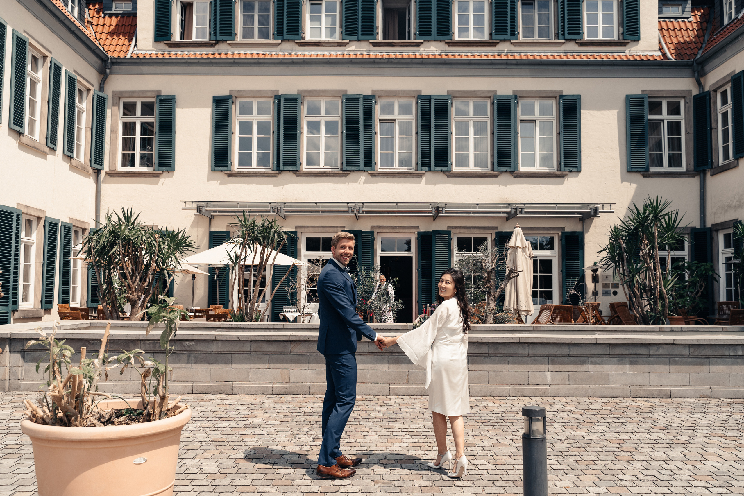 E & D im Schloss Berge. Wedding Photographer Germany