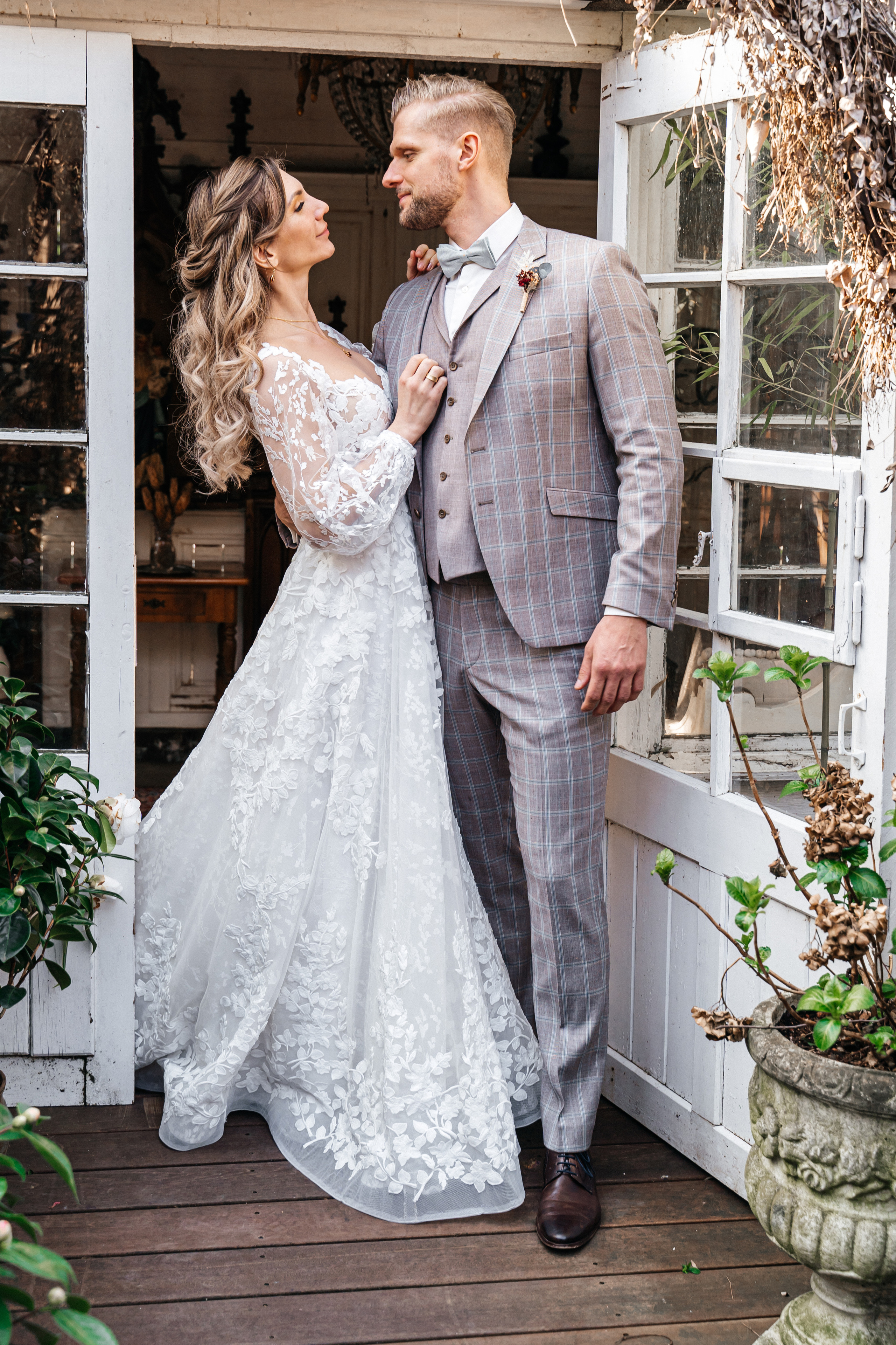 S & M im Ladü D´dorf. Hochzeitsfotograf für Moers, Niederrhein, Düsseldorf, NRW und Deutschland