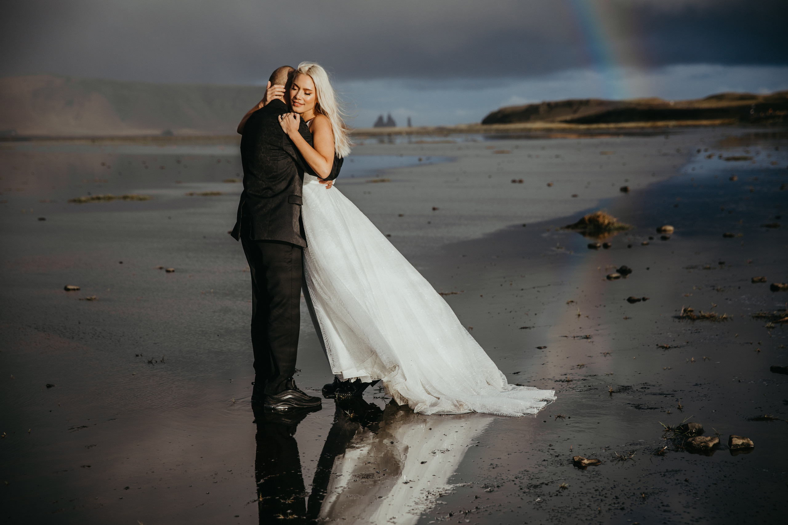 Covid elopement in Iceland. Iceland elopement photo and video | Nikolaichik Photo