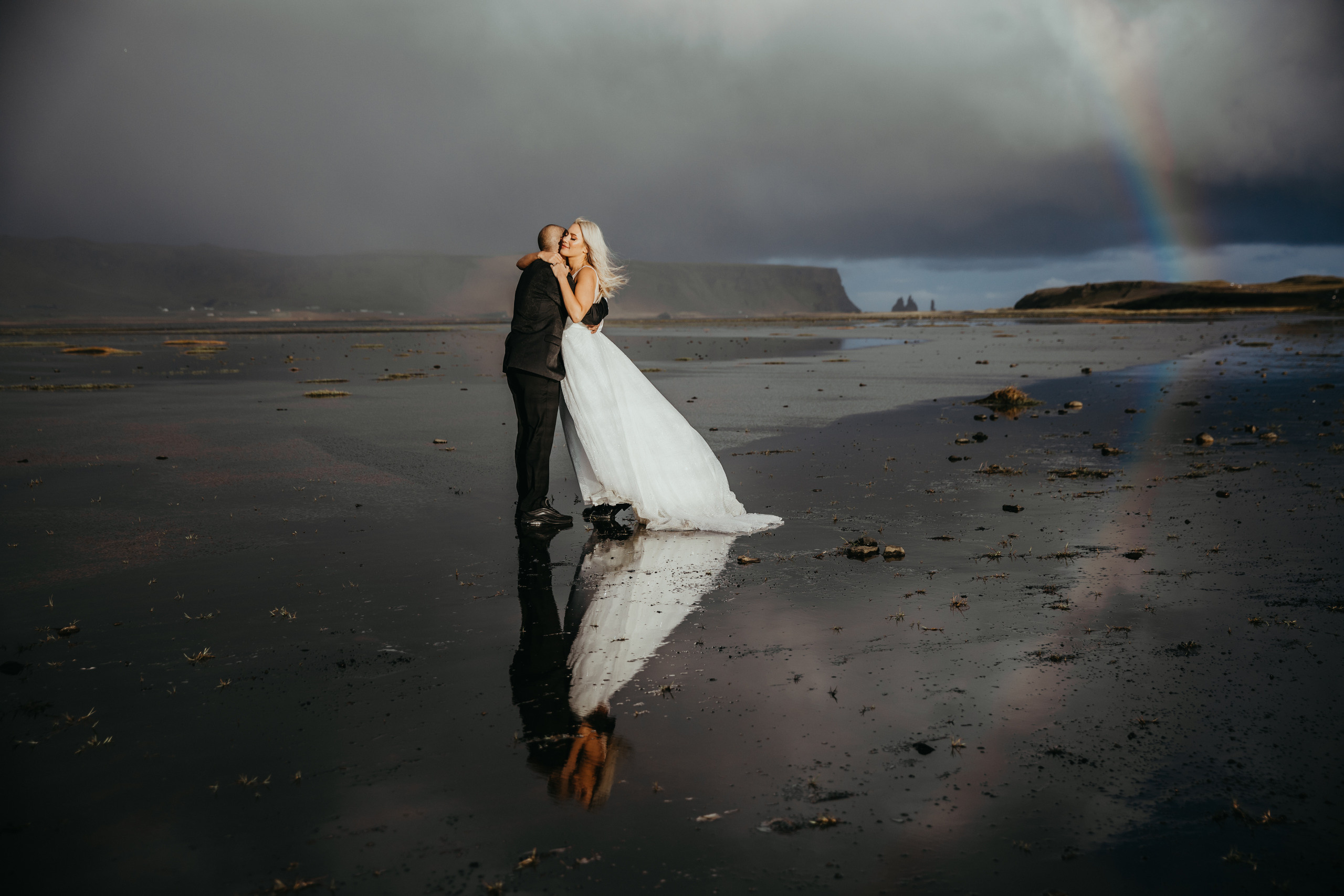 Covid elopement in Iceland. Iceland elopement photo and video | Nikolaichik Photo