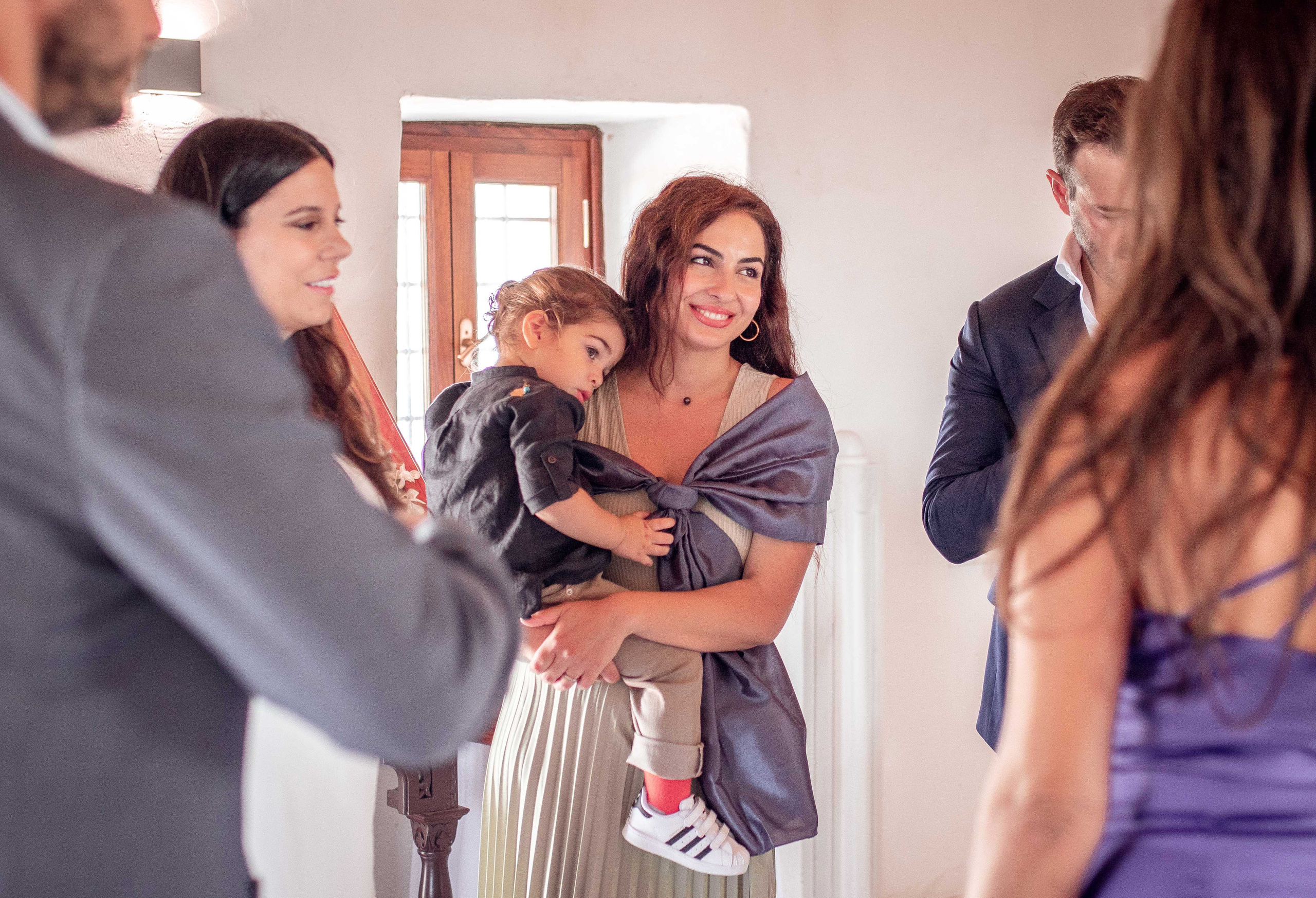 Baptism at Porto Cheli. Family Photographer in Greece