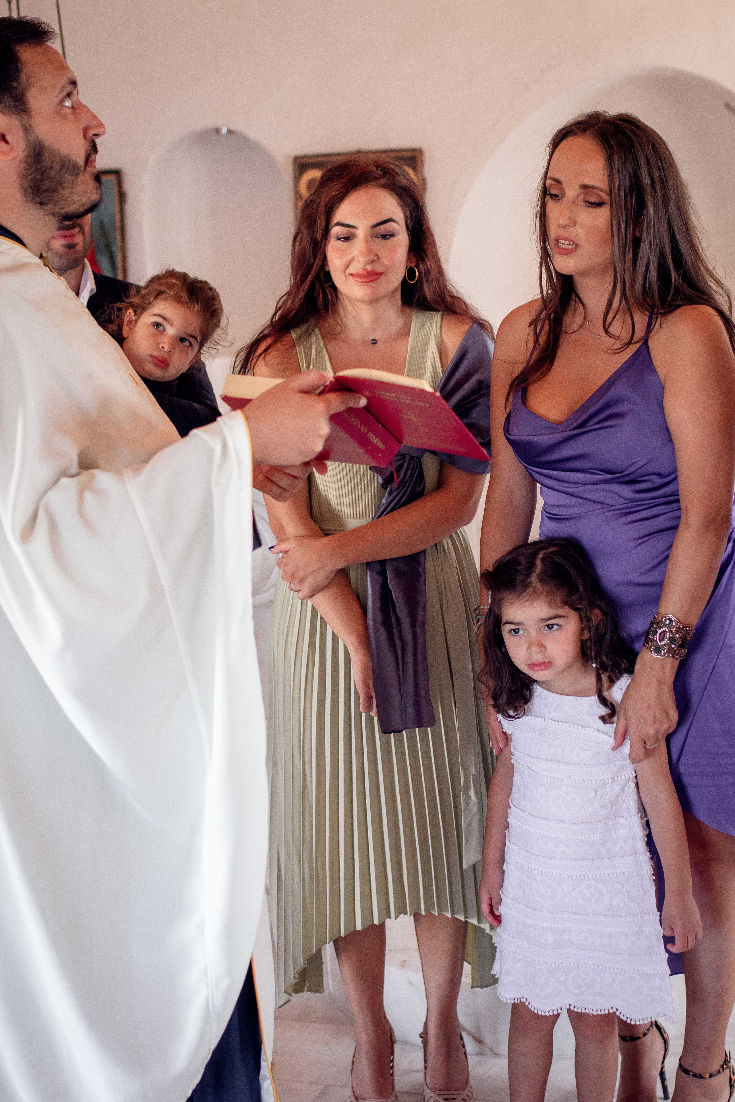 Baptism. Family Photographer in Greece