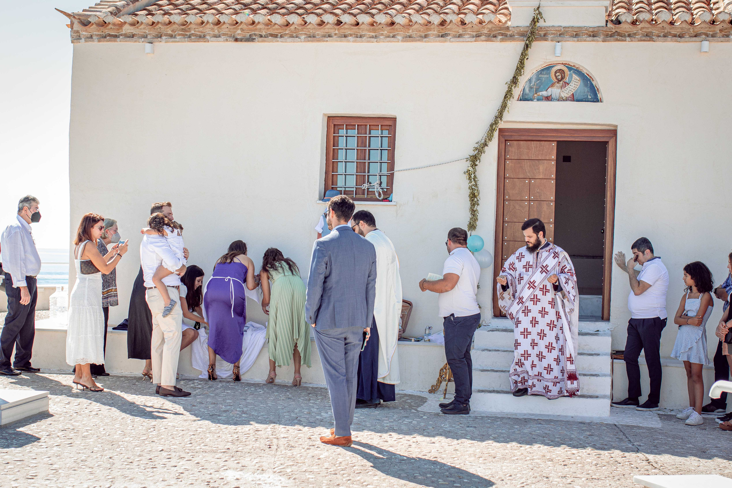 Baptism. Family Photographer in Greece