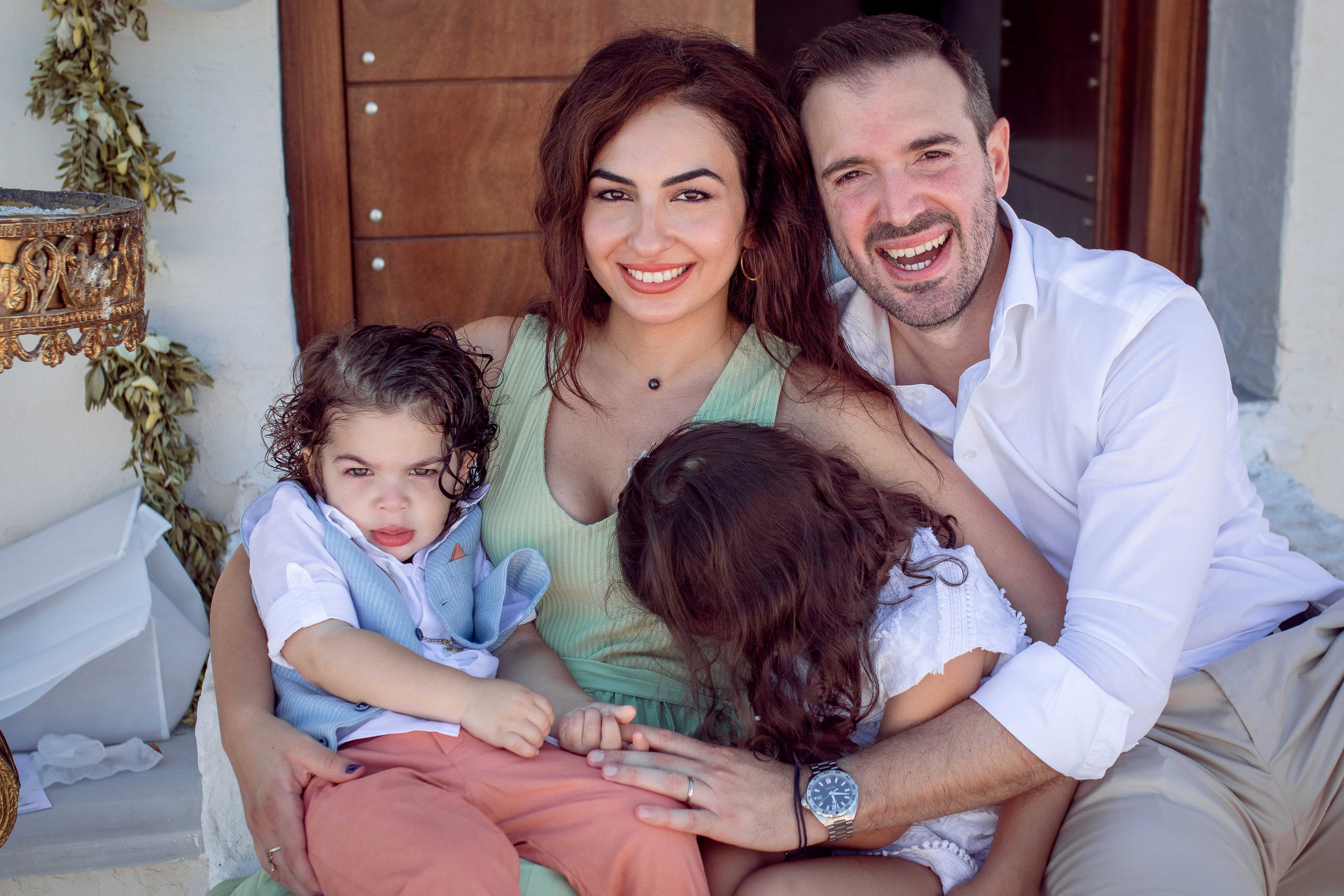 Baptism. Family Photographer in Greece