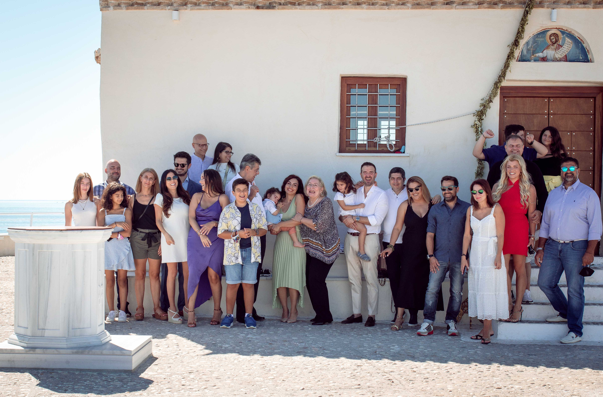 Baptism. Family Photographer in Greece