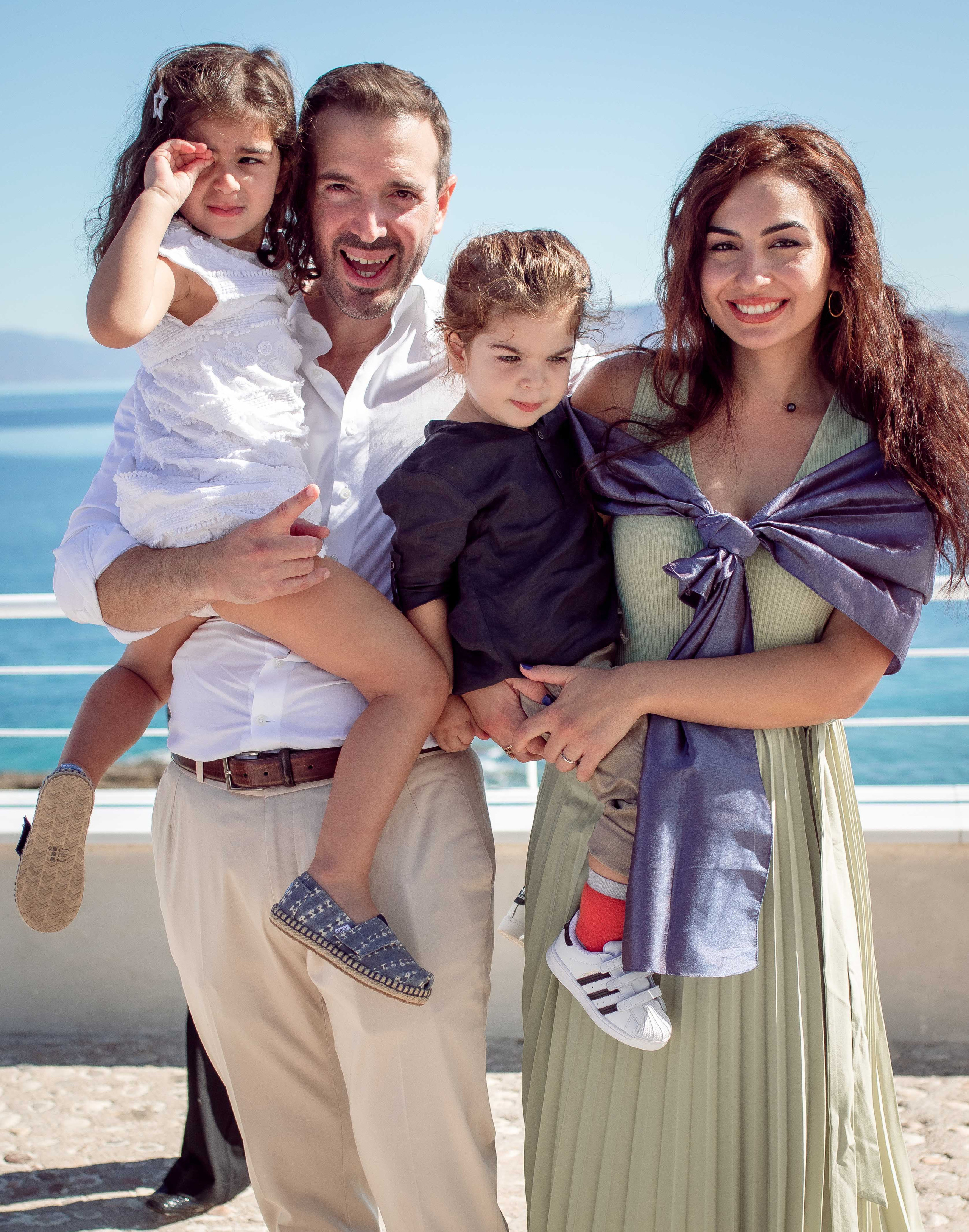Baptism at Porto Cheli. Family Photographer in Greece