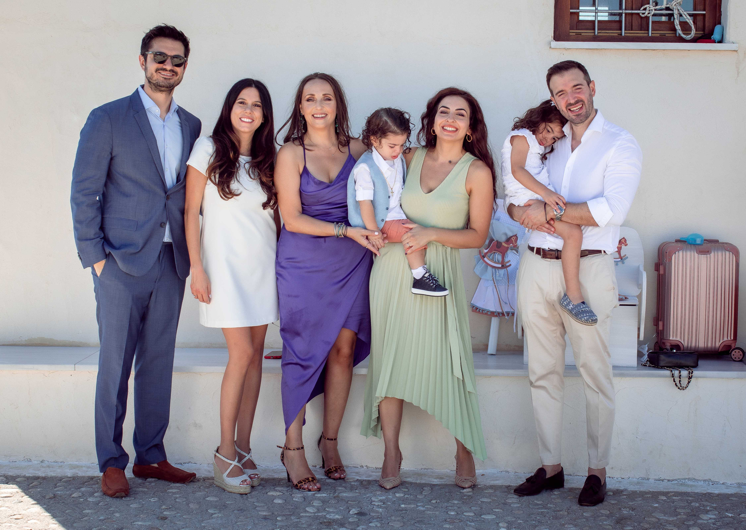 Baptism at Porto Cheli. Family Photographer in Greece