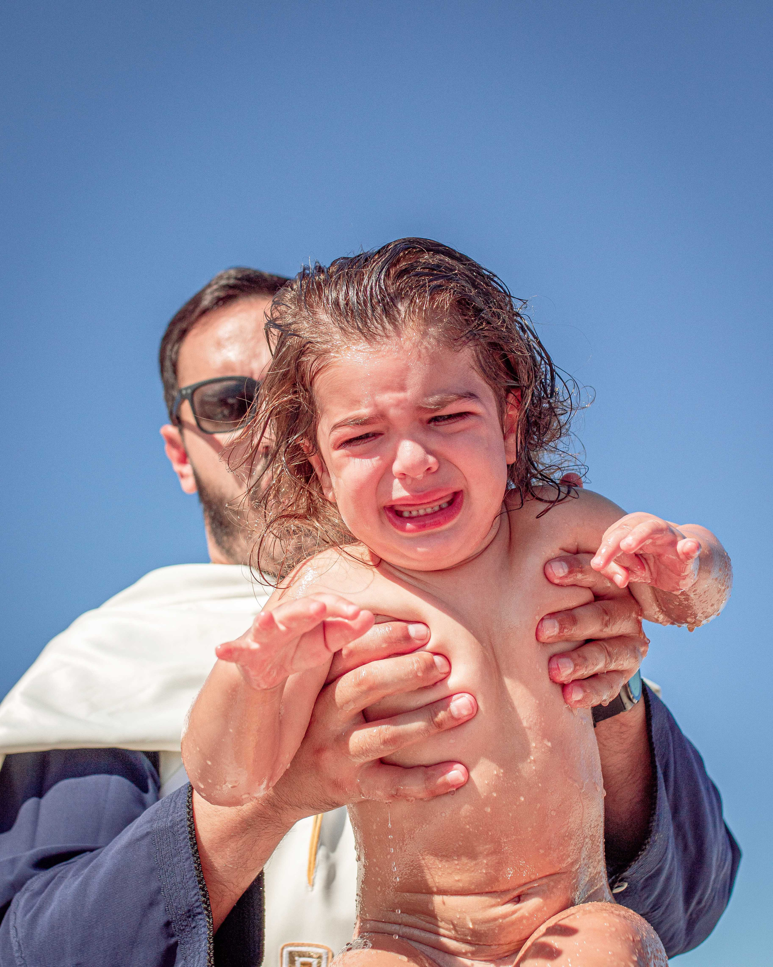 Baptism at Porto Cheli. Family Photographer in Greece