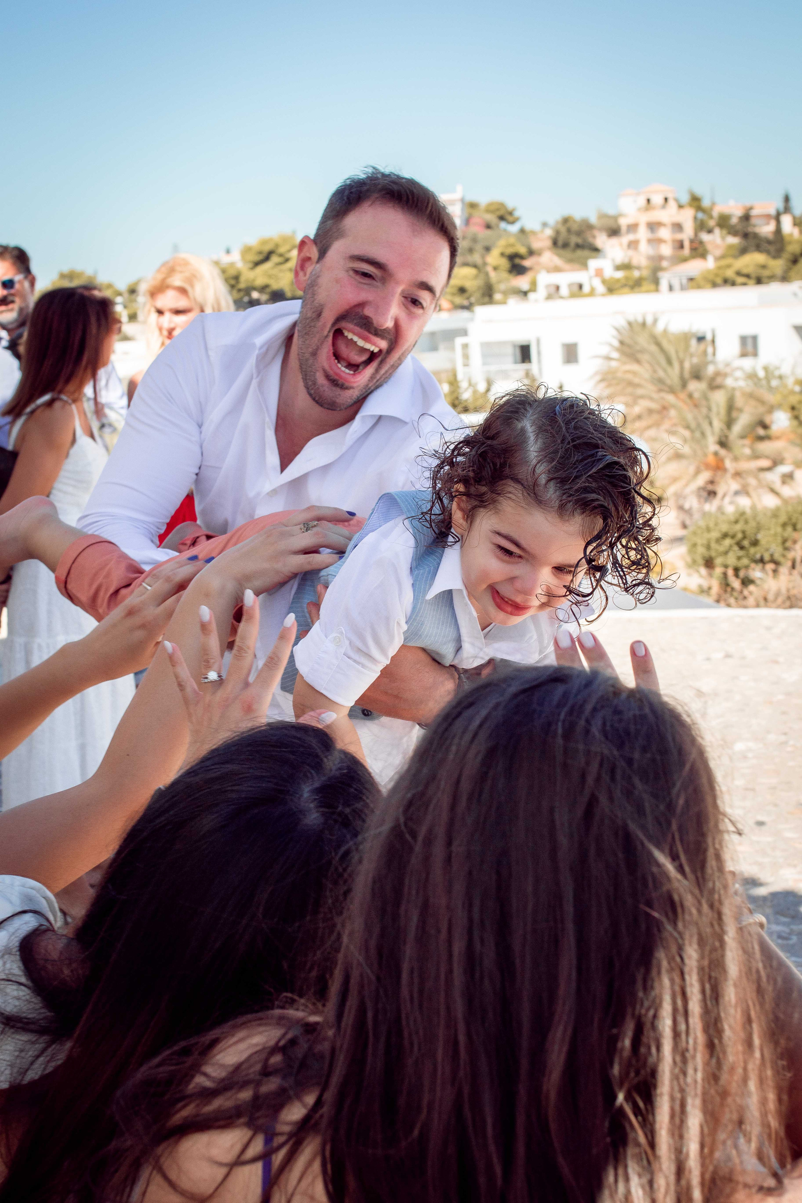 Baptism. Family Photographer in Greece