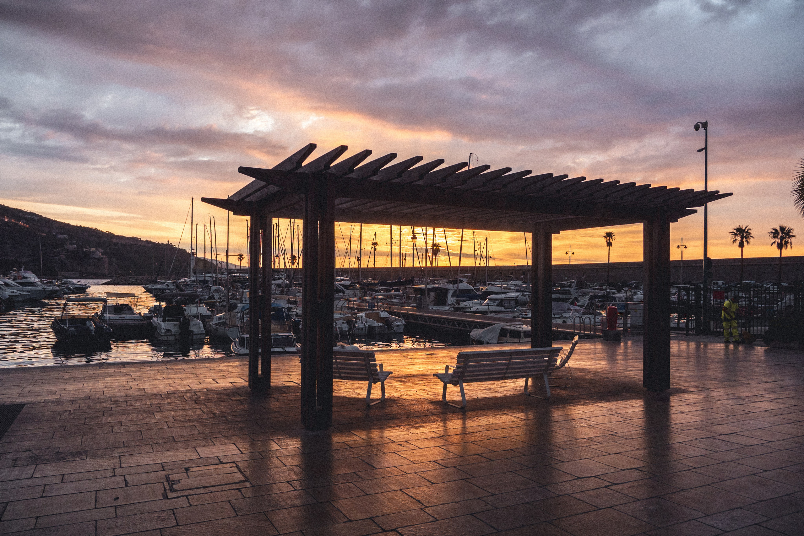 Lever de soleil à Menton. Семейный и детский фотограф на Лазурном Берегу