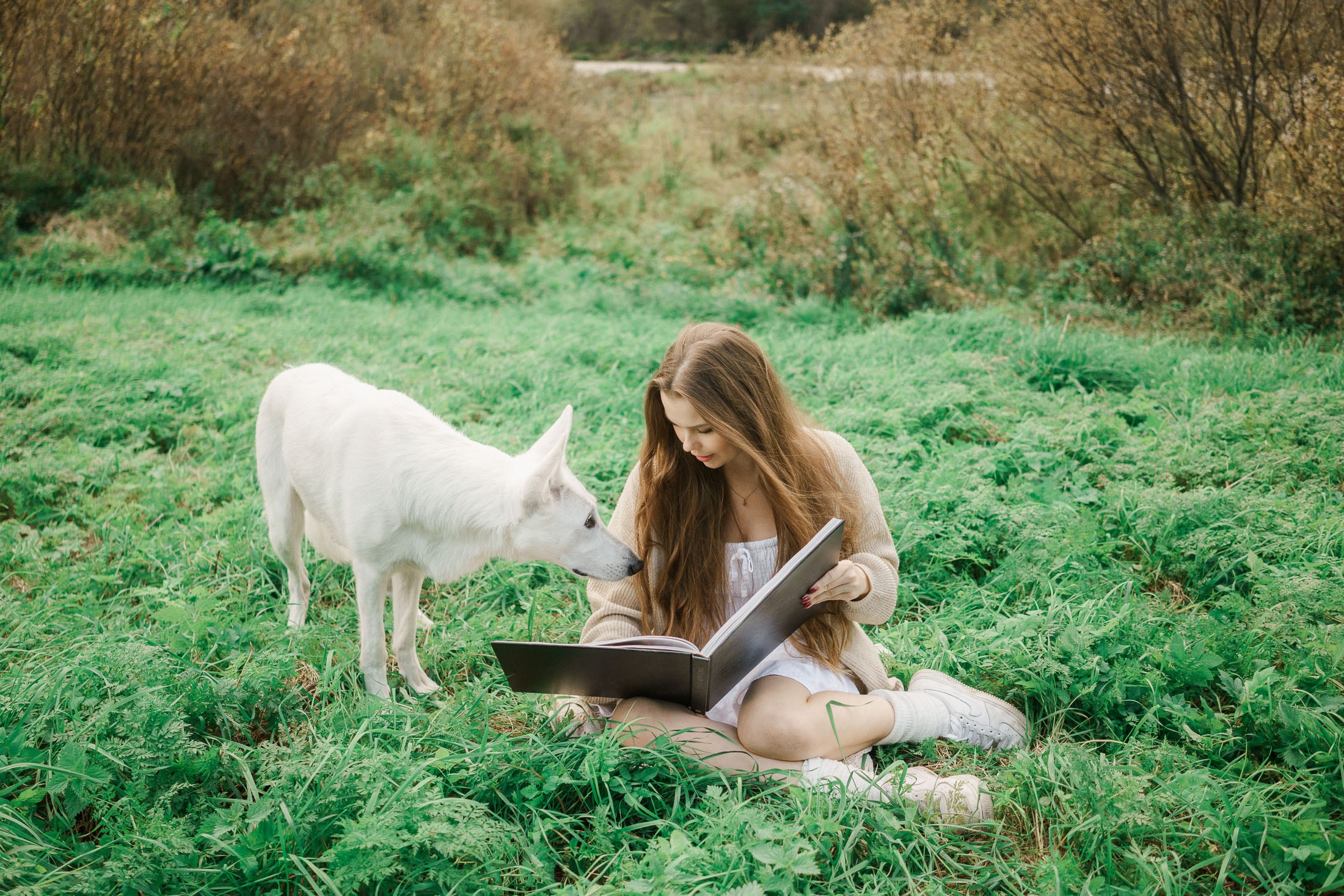Syksyinen kuvaus rakkaan lemmikin kanssa