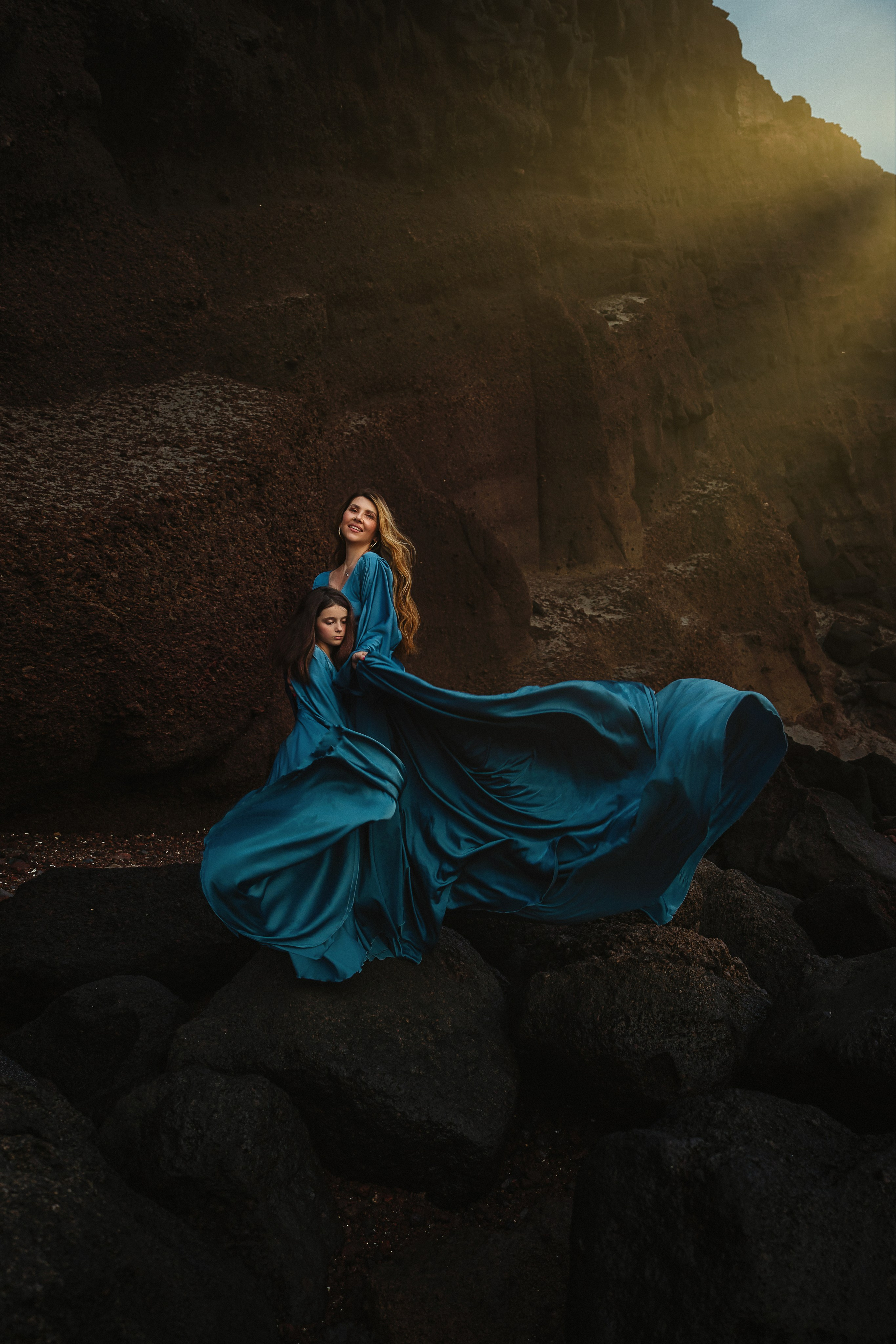 Синие платья 40+20€. Профессиональный фотограф на Тенерифе