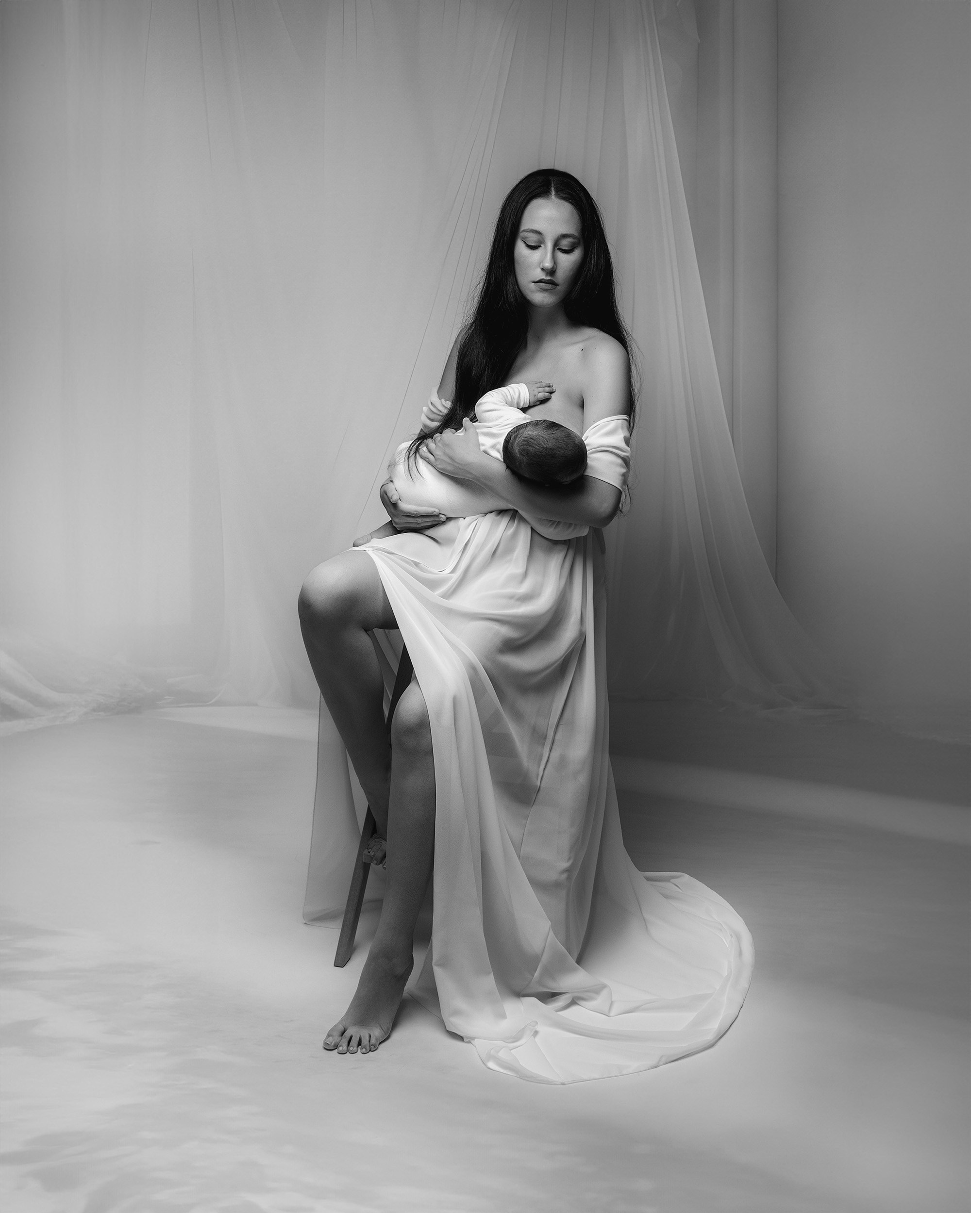 Sesiones de Fotografía de Maternidad y bebes en Estudio y Exteriores