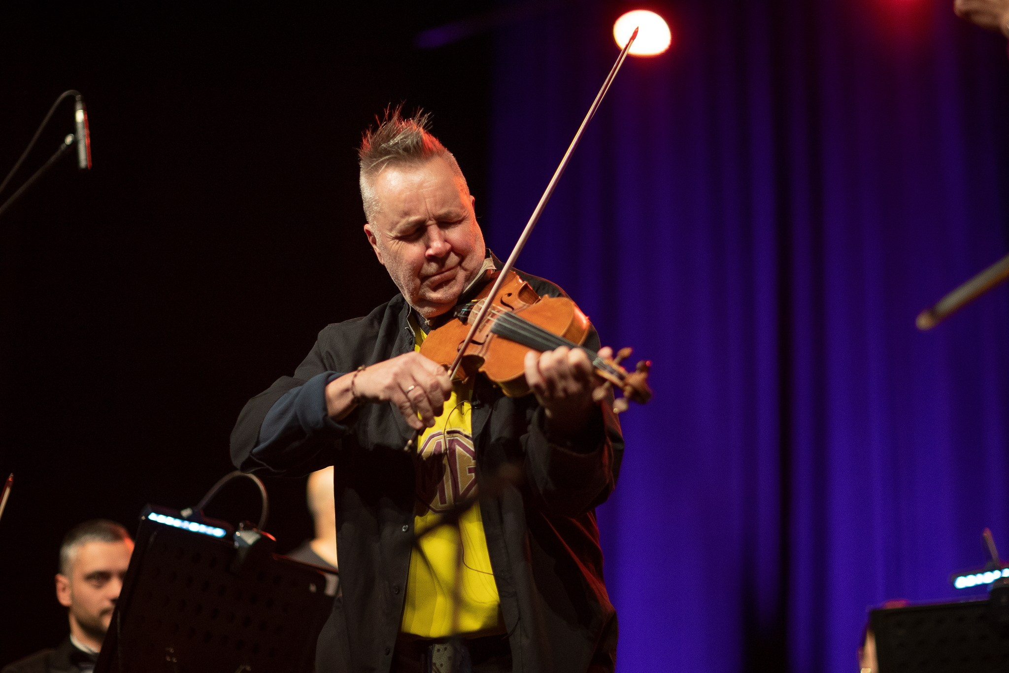 Найджъл Кенеди и Георги Андреев — репетиция и концерт в София, 13.02.2025. Александър Сандев - личен сайт на фотографа