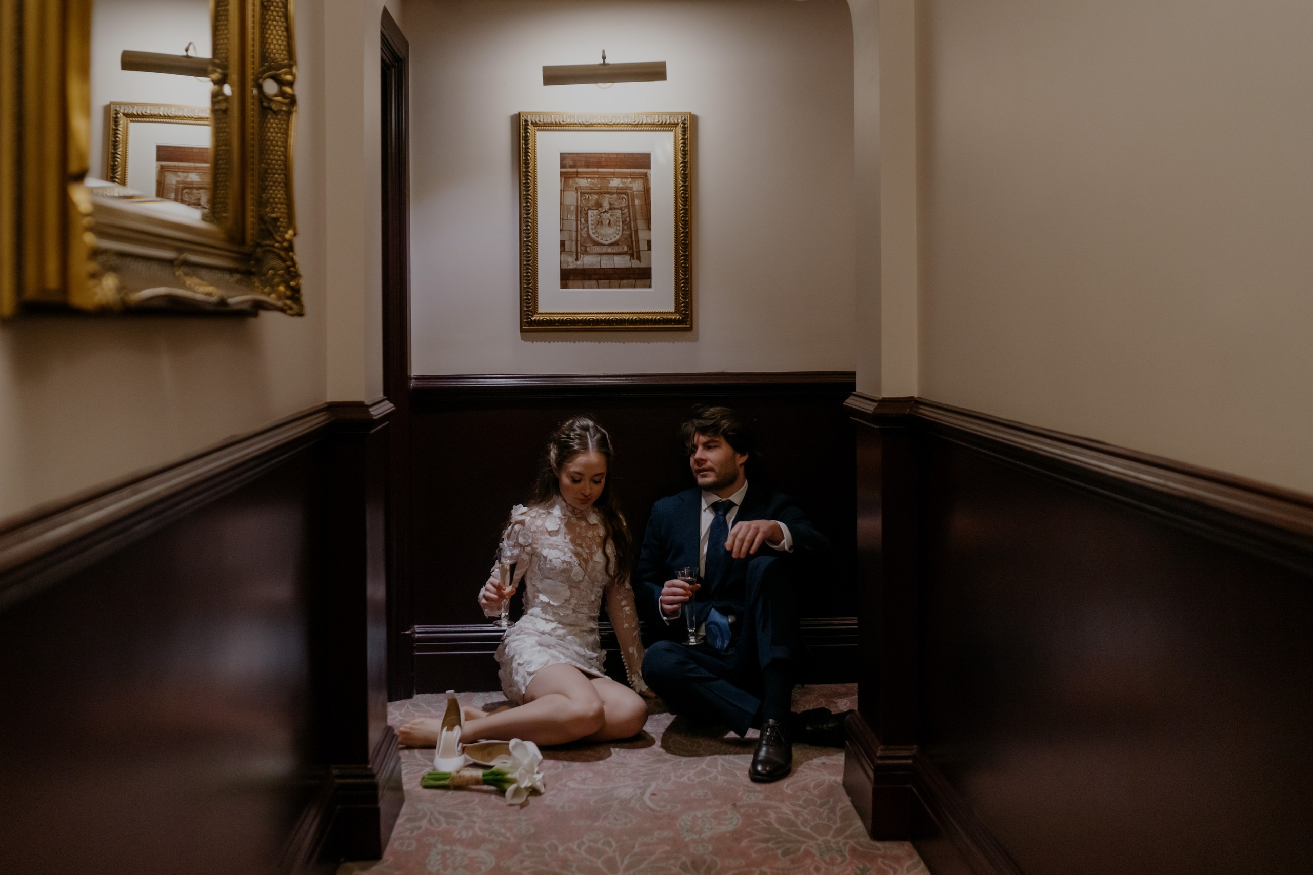 December Elopement session in London. London Wedding Photographer|Natasha Ferreira