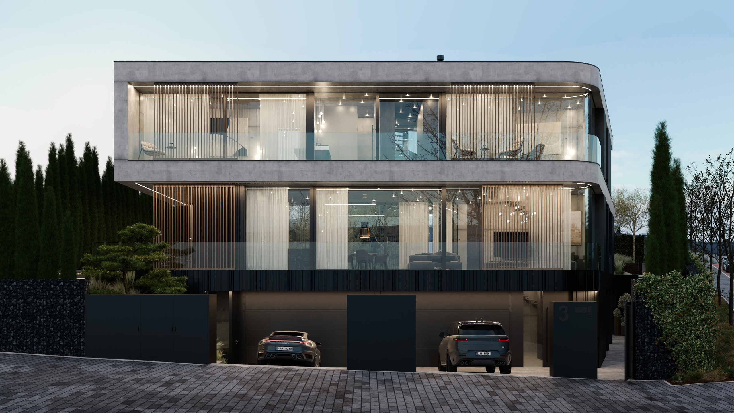 Vila Chuchle 1. Filipenka architects