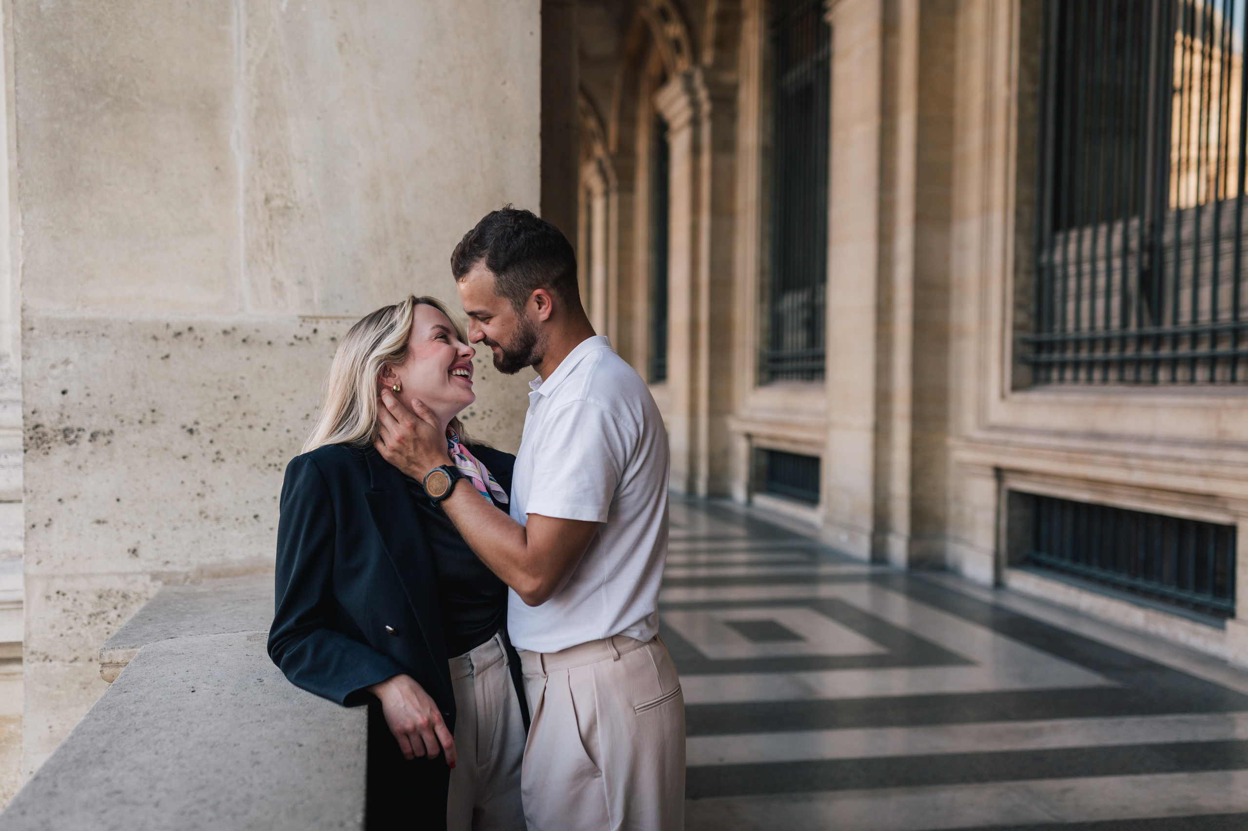 Paris couple shooting. Photographer Rouen, France