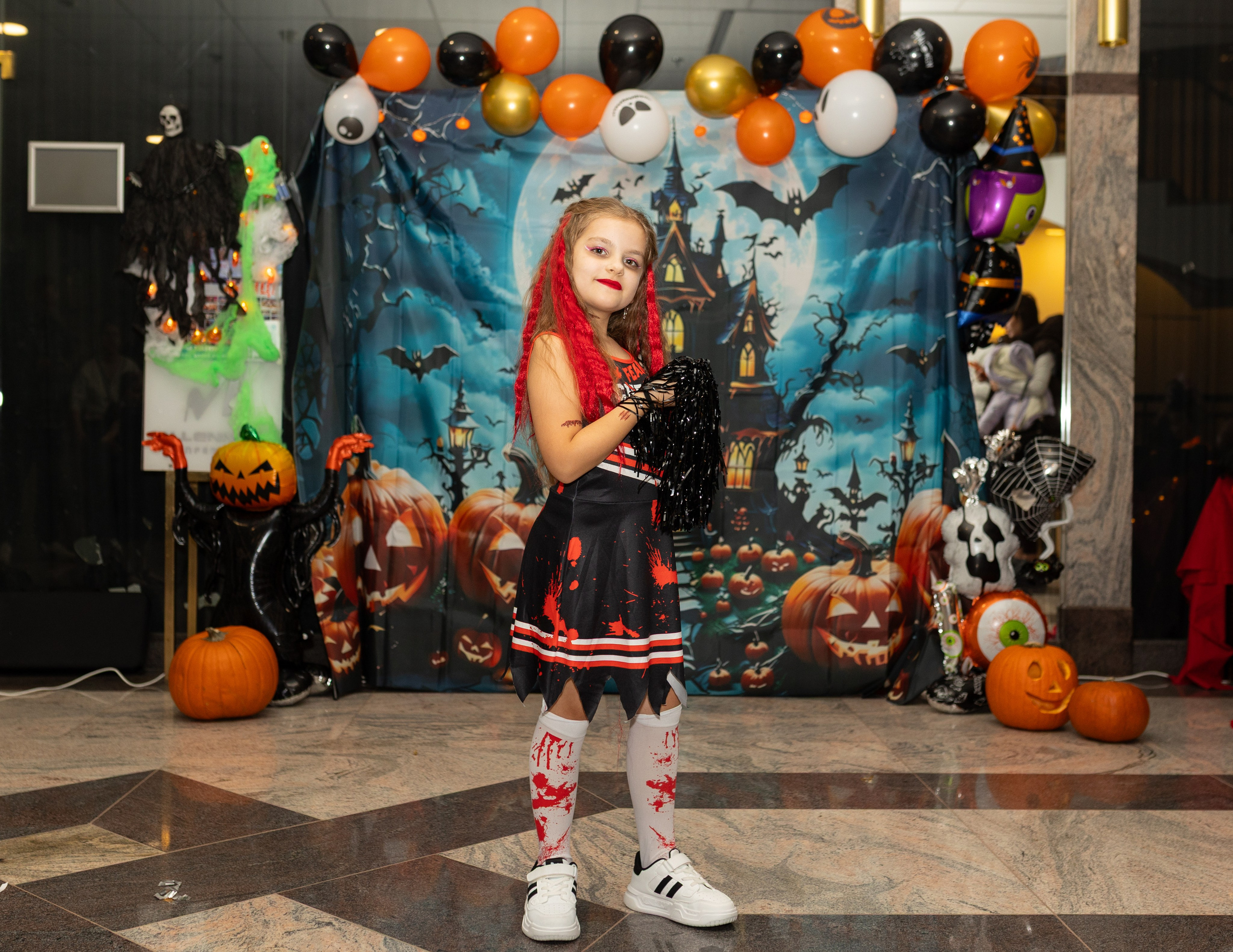 Leo dance studio Helloween 2025. Семейный и детский фотограф в Варшаве Мила Бобровская