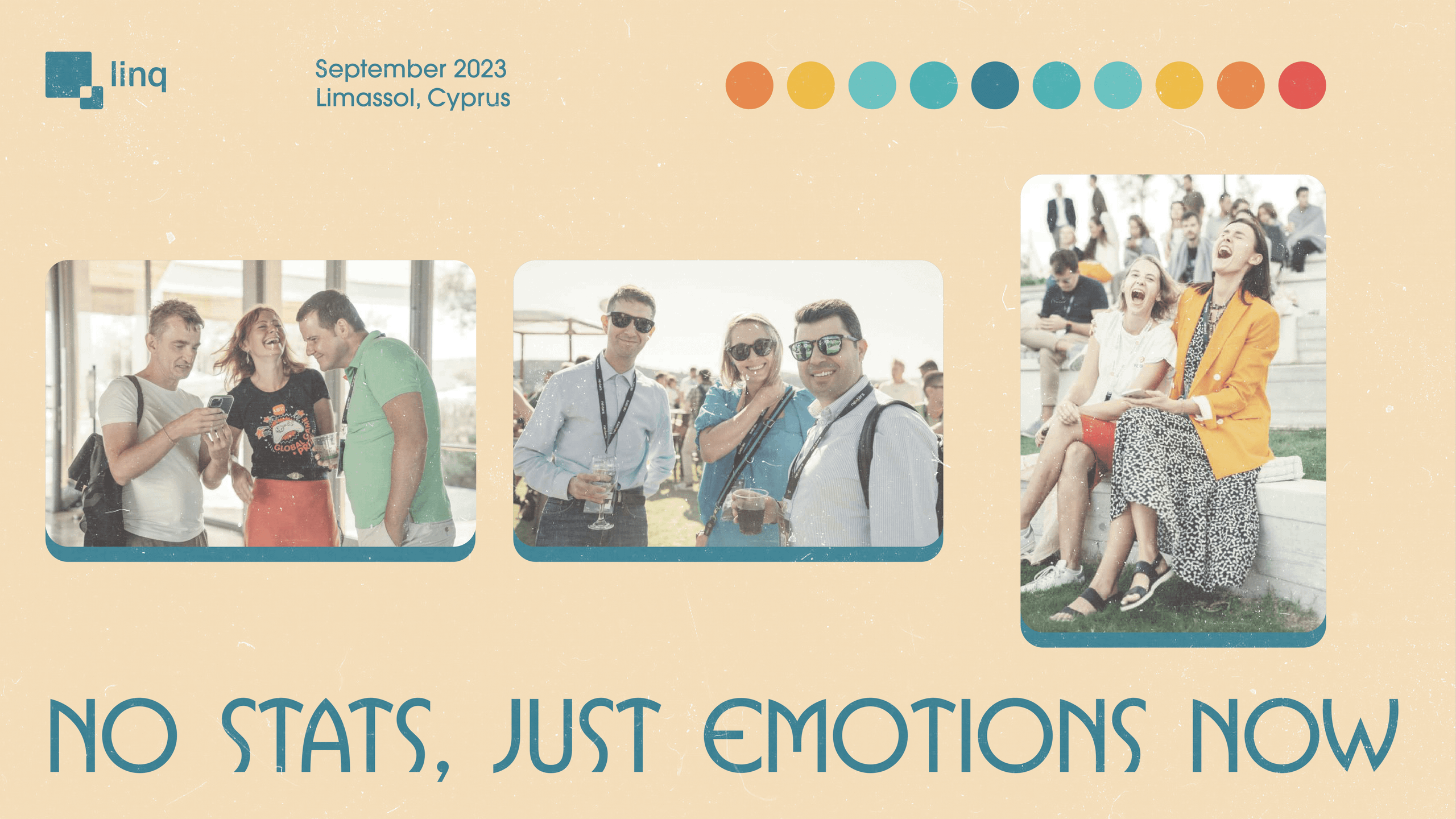 [Branding, Art Direction, Presentation Design] — IT Conference — linq. Tim Katerinko — Visual Storytelling for Brands, Culture & Events