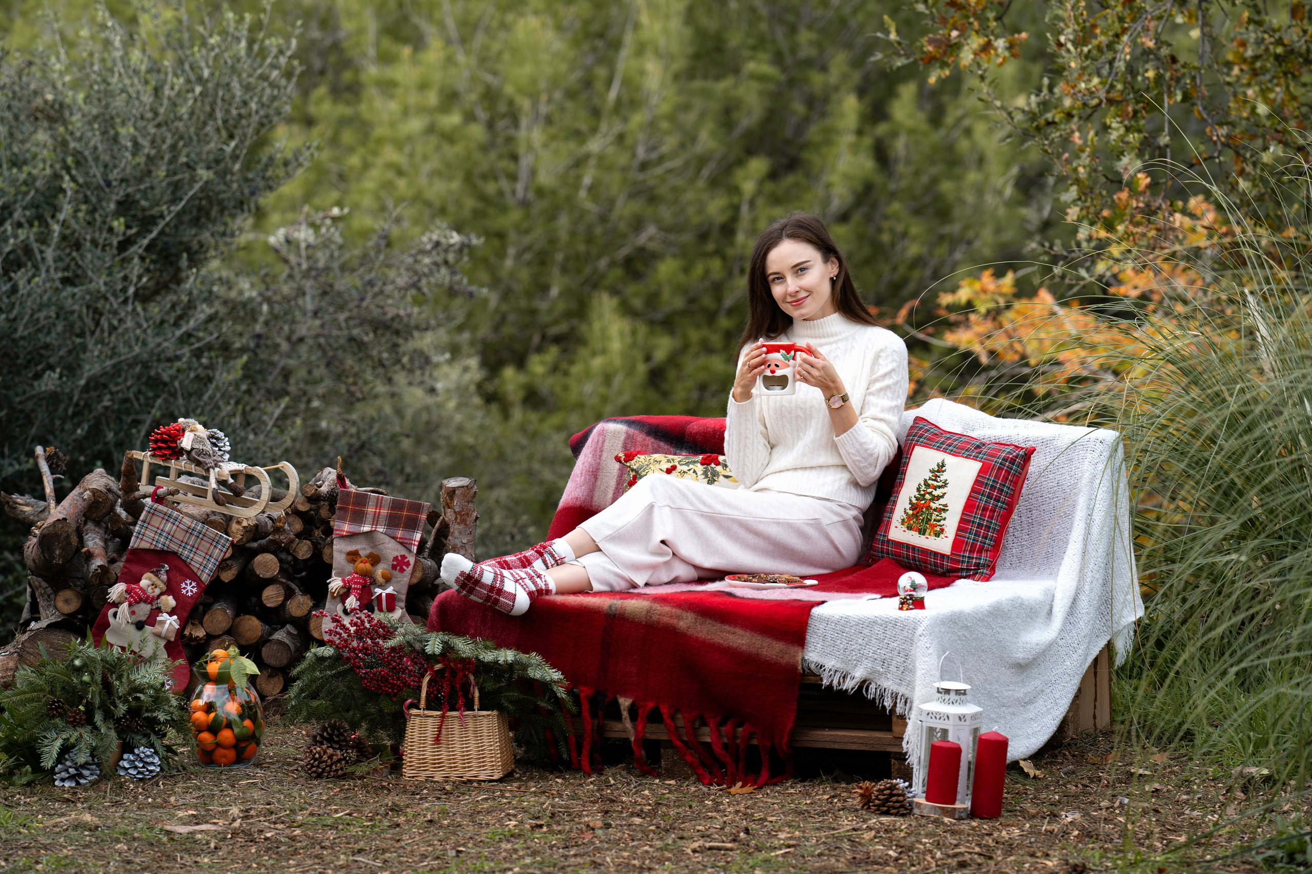 Noël et Nouvel An. Photos by Vechkaeva