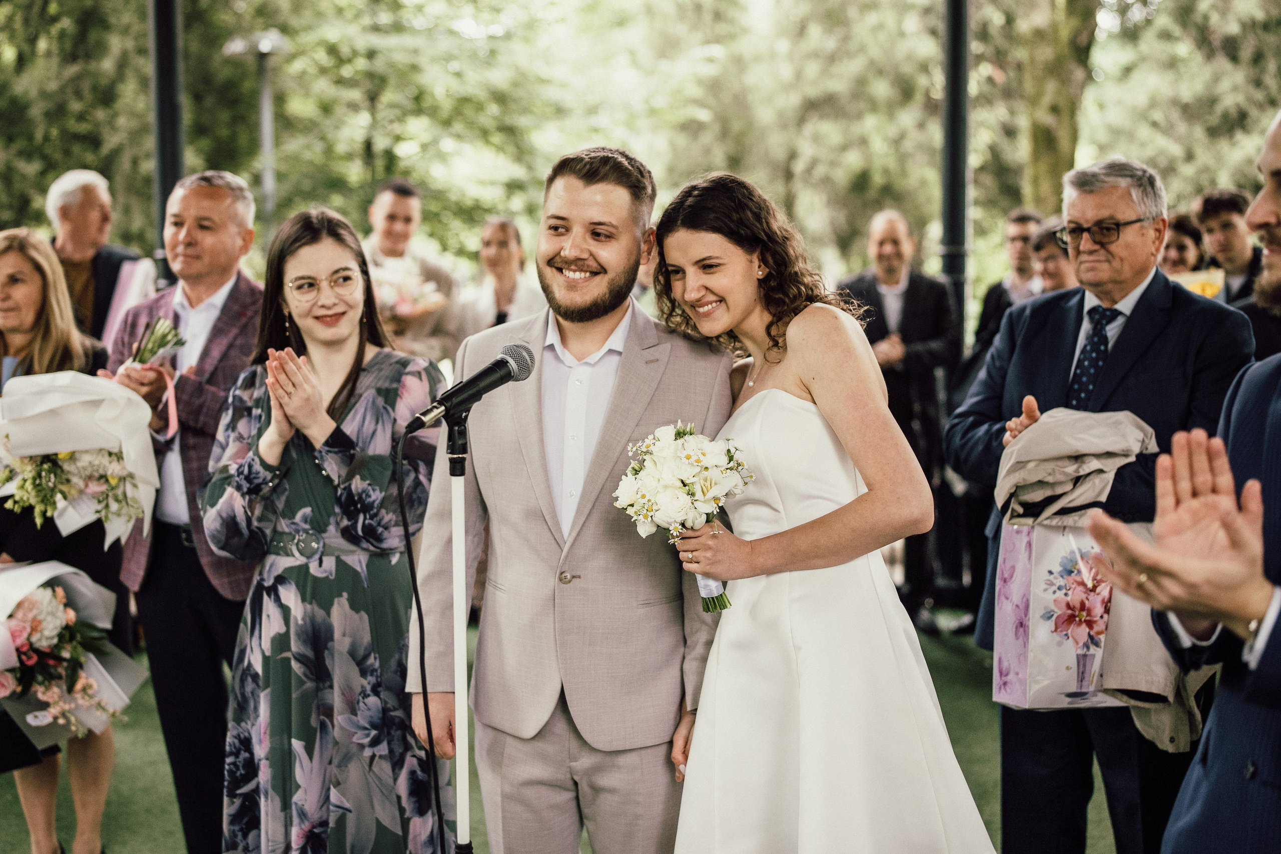 Cununie civilă - Zilele Clujului - Parcul Central din Cluj-Napoca. Horatiu Fat: Fotograf si Videograf Profesionist Nunta Cluj-Napoca