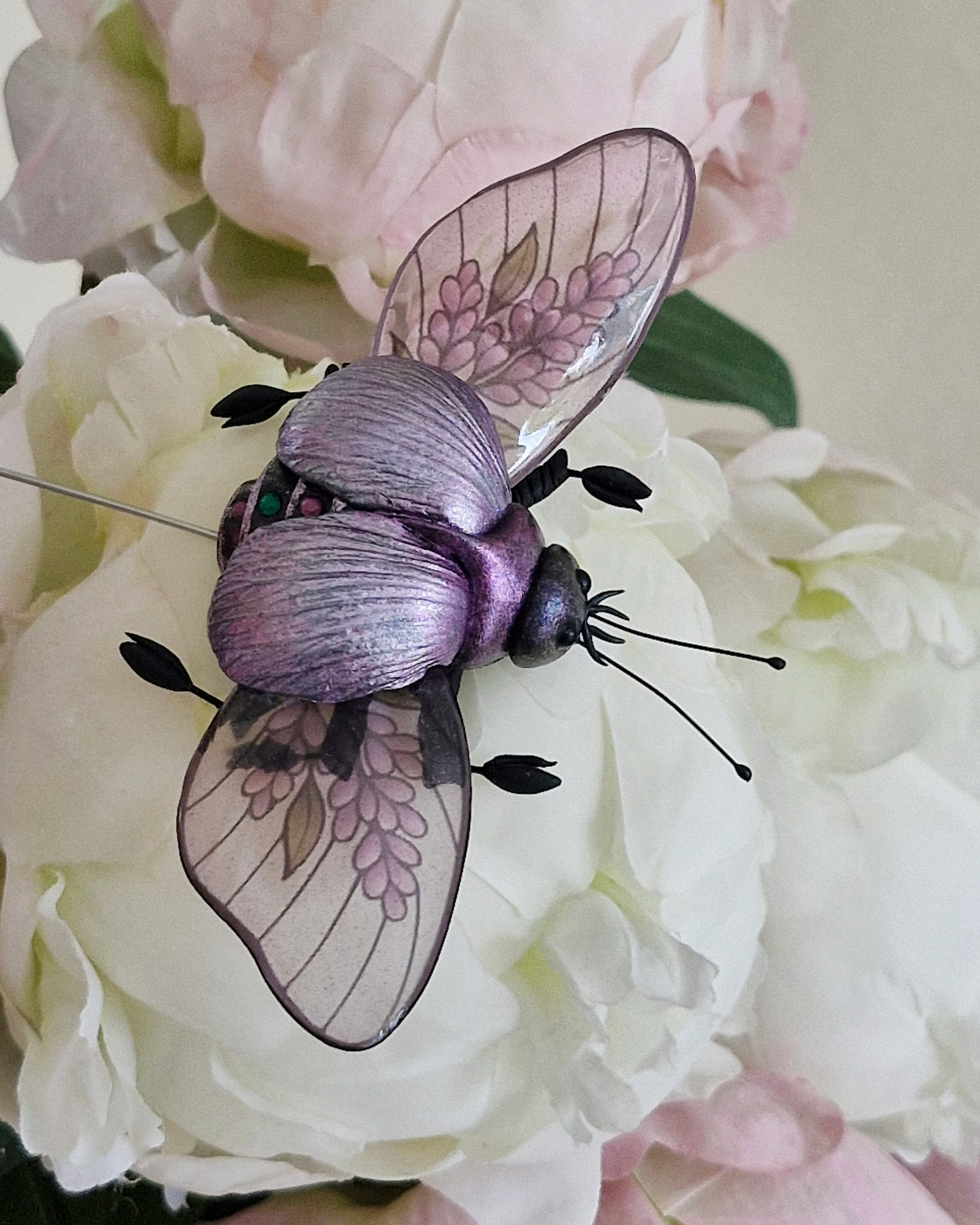 Броши-жуки / Insekten-Broschen ➜. Oksana Paul-Gardinen-Design Oksana Paul ✧ Art of Gardinen & Textile Design ✧ Polymer Clay Art & Handmade Creatures