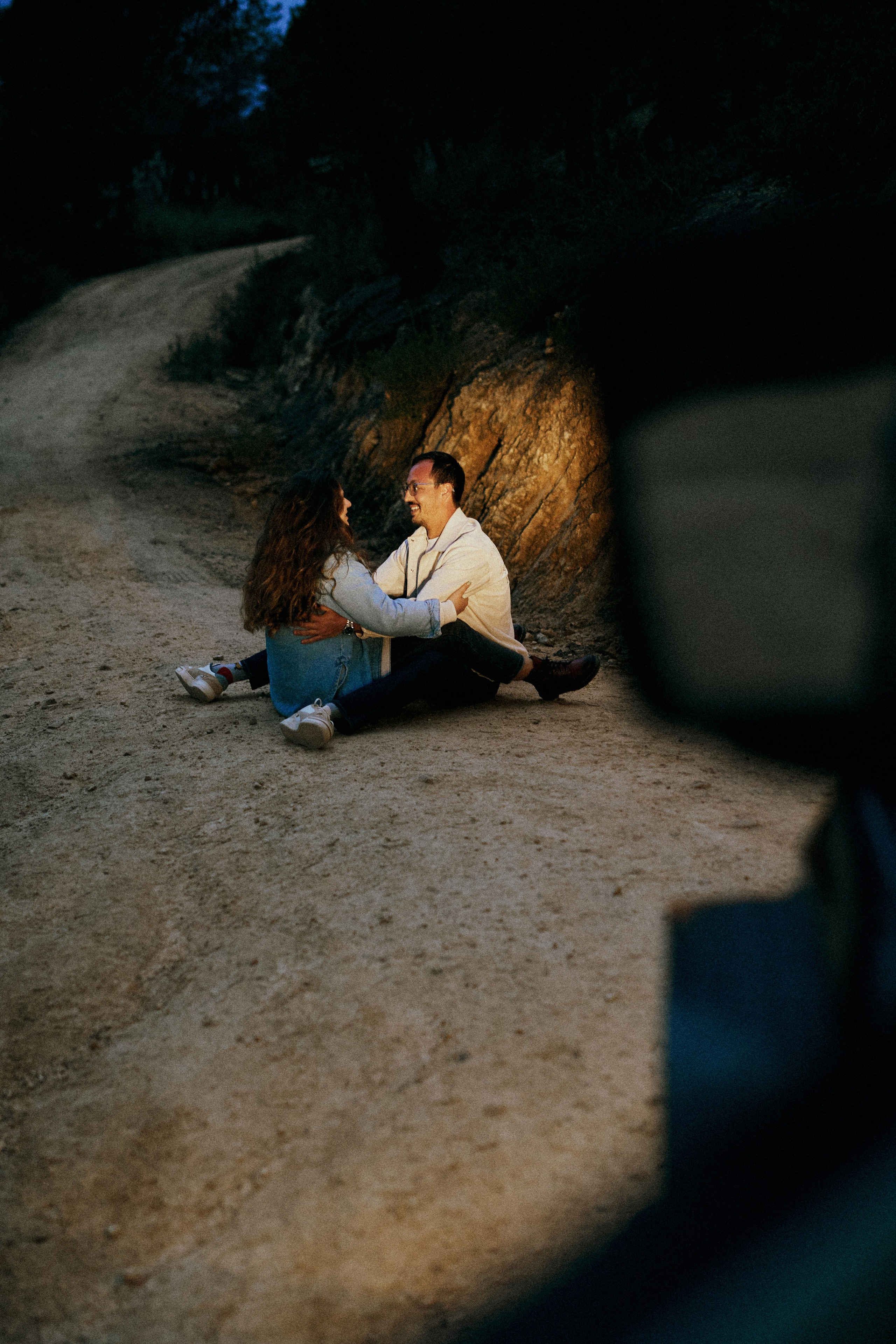 Луис и Лена. Машина. Фотограф в Барселоне Жанна Захарченко