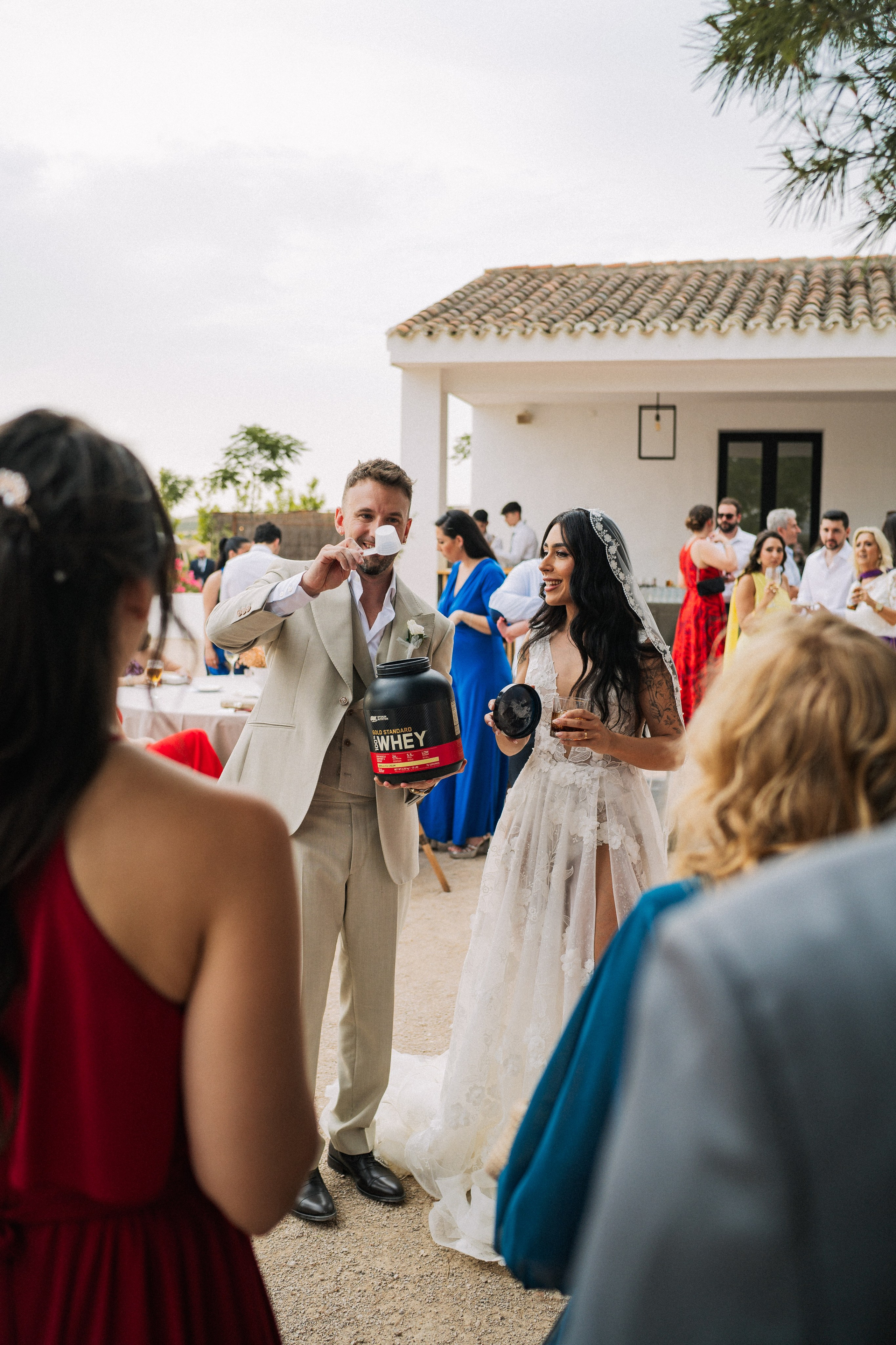 Nerea y Samuel. Christian García