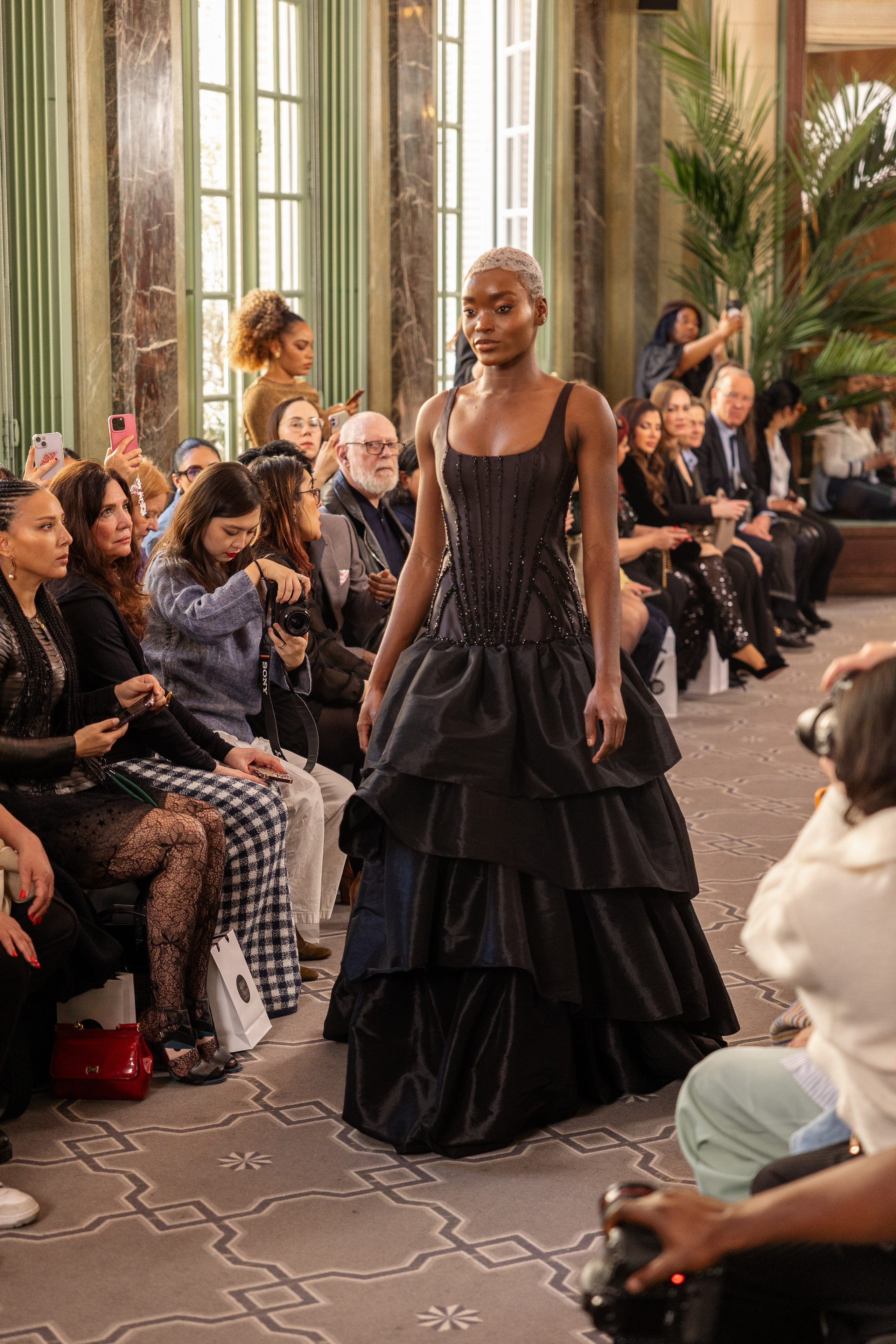 Paris fashion week. MATVEEVA STUDIO