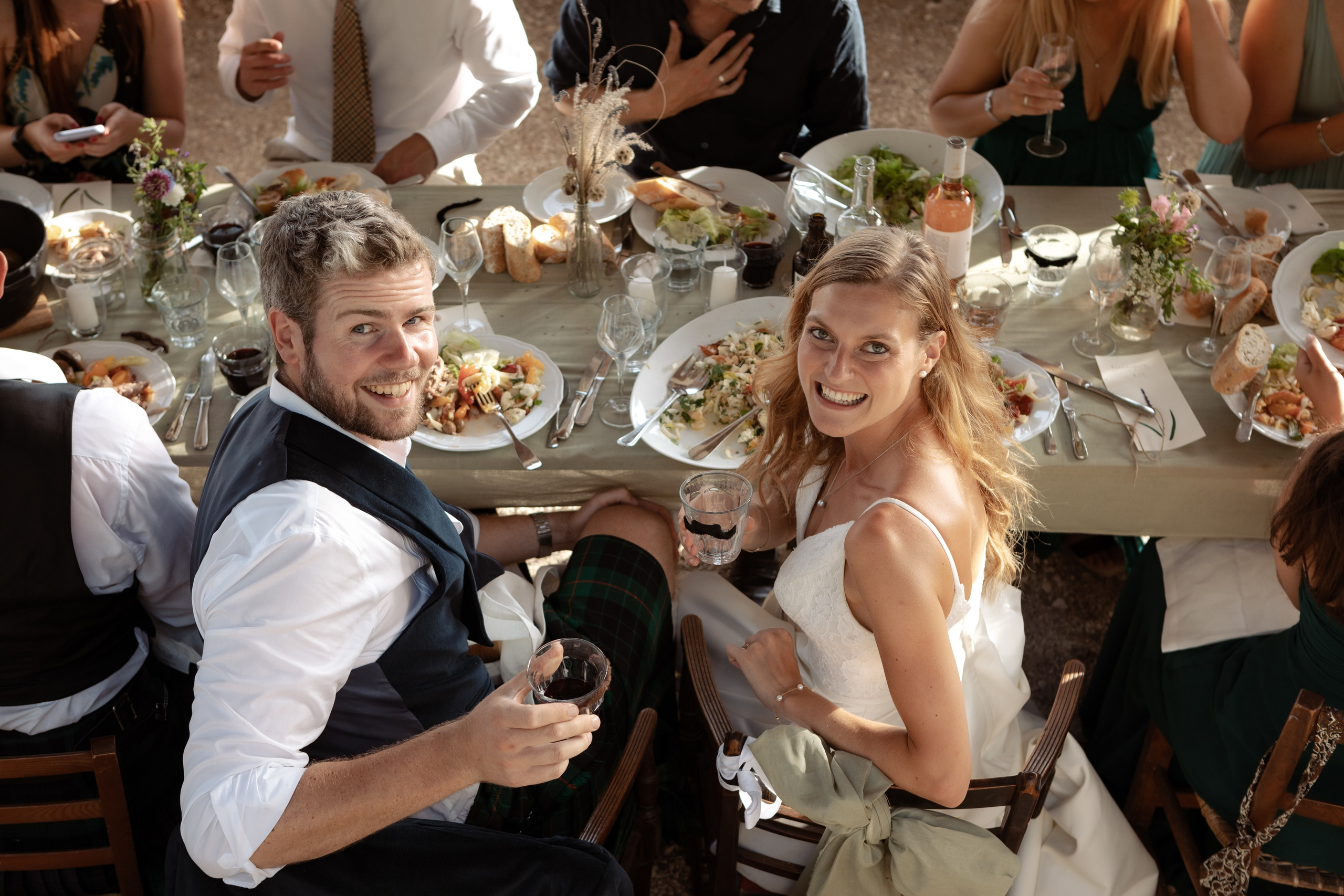 Mariage anglo-écossais à Souquet Hall, Aquitaine, France. Eugénie Smirnova — Photographe à Toulouse et dans le Sud-Ouest
