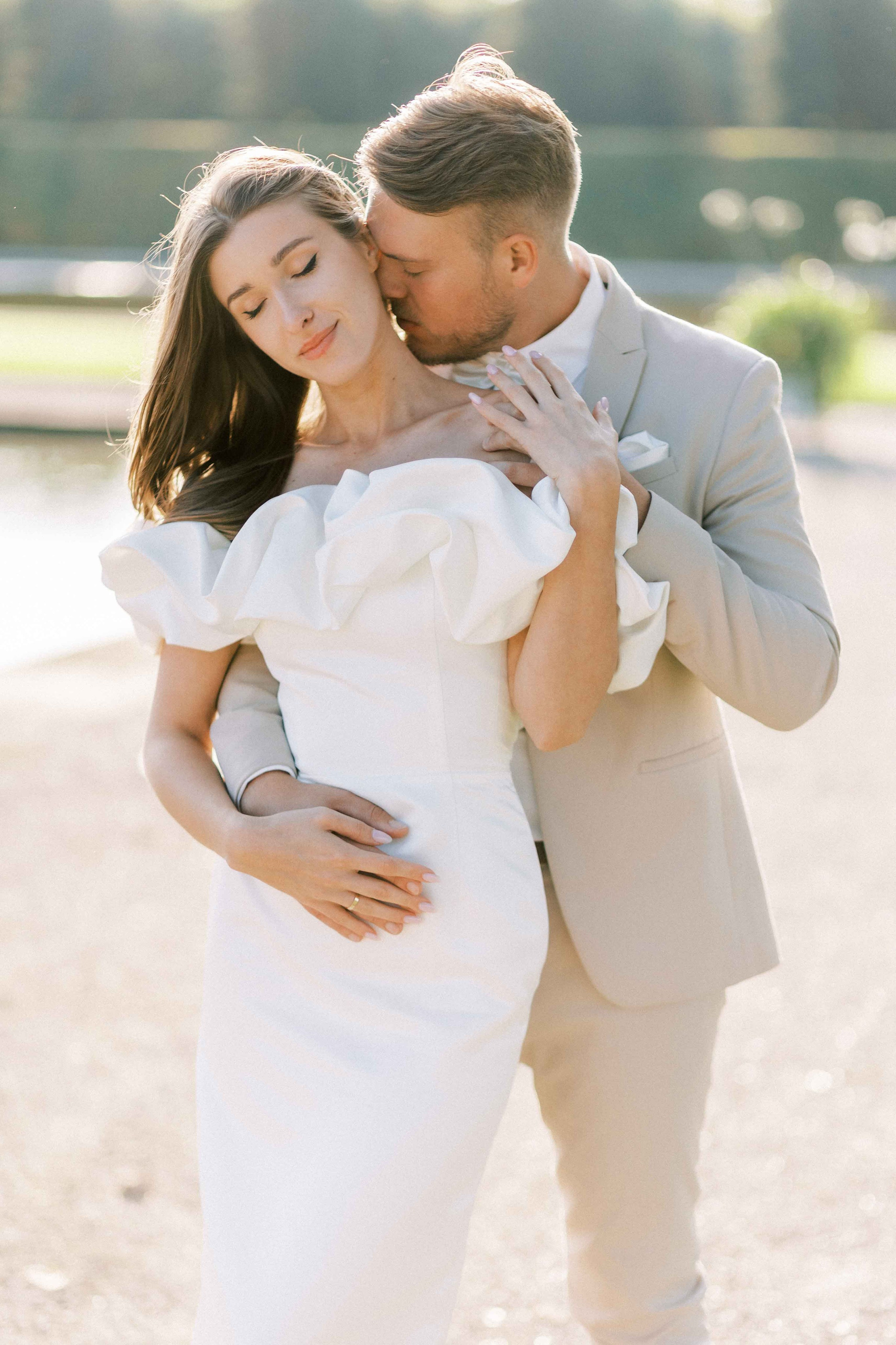 After Wedding Shoot at Sunset