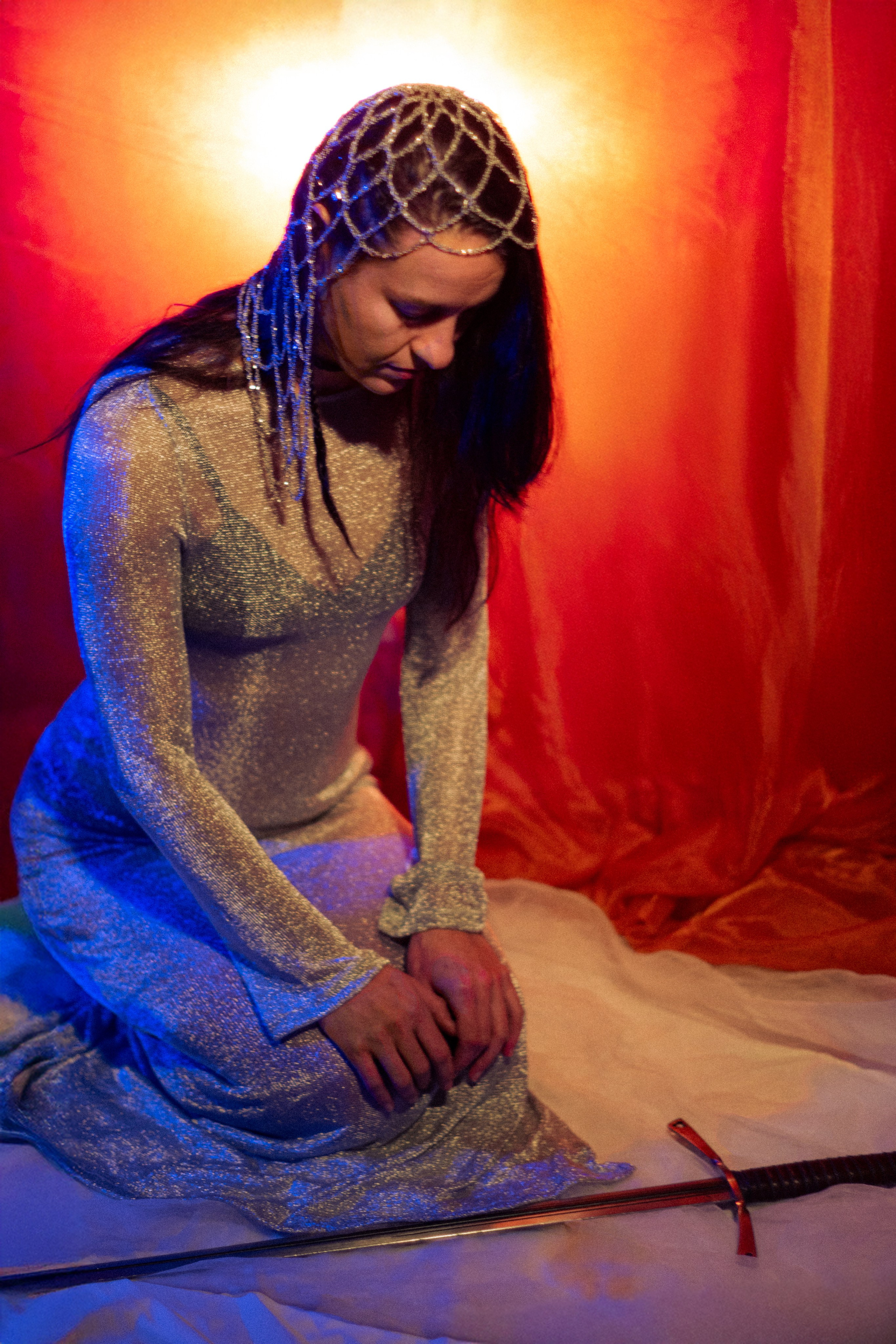 Zarina the Knight of Fire and Ice. Photographer in Greece Kristina