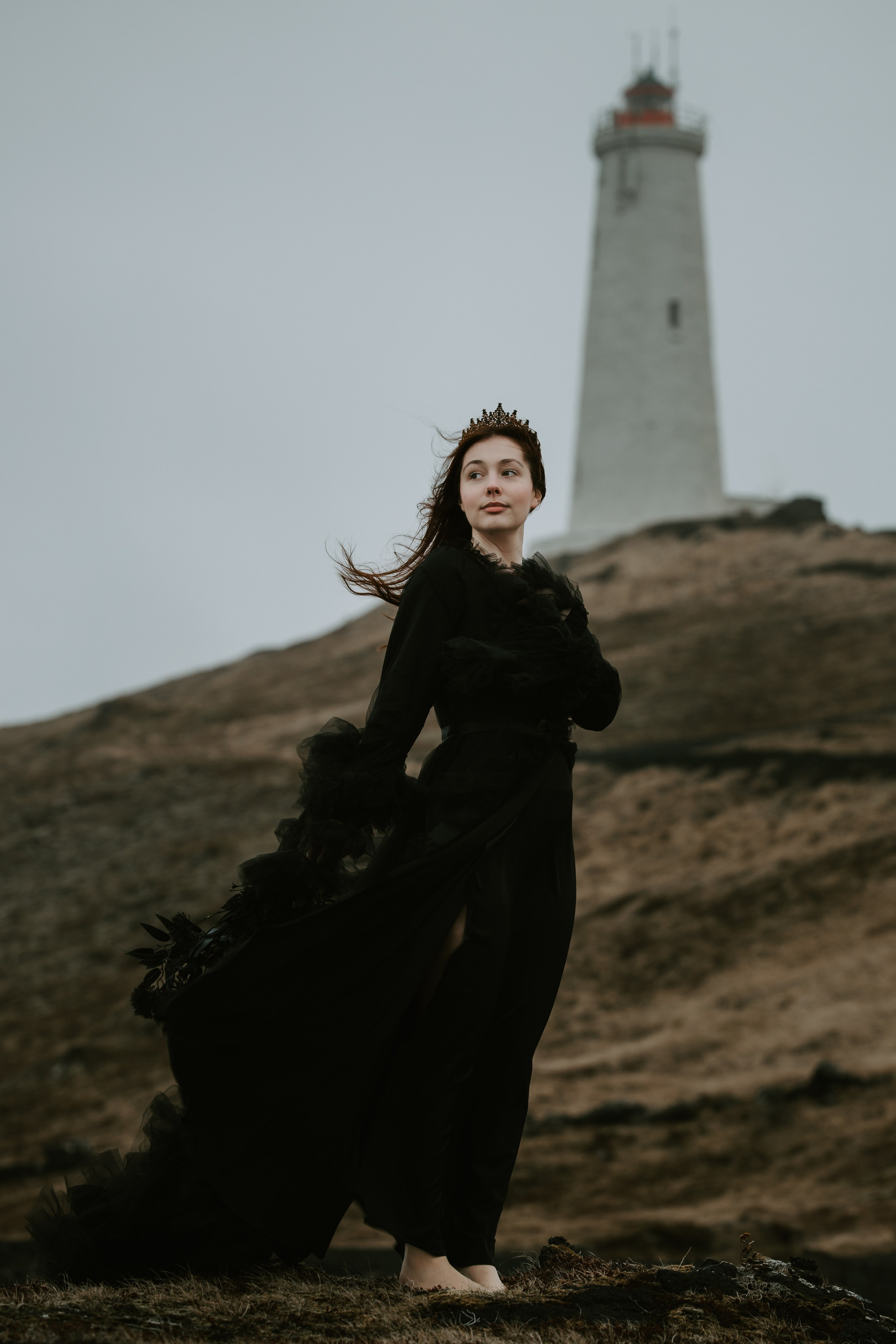 ´The Goddess Of The Dark Past´. Heart In Lens Photography from Reykjavík, Iceland