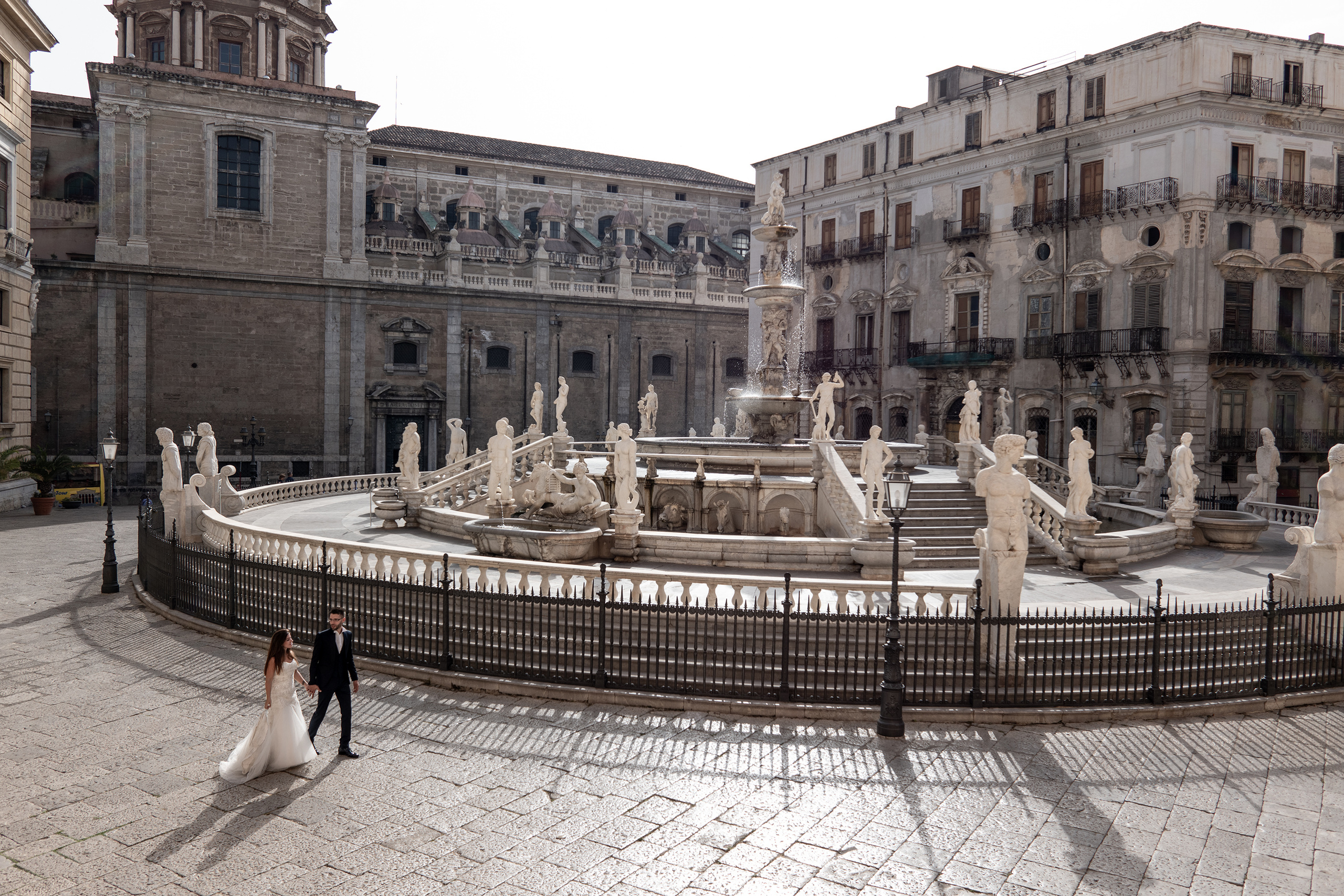 Denise & Piero. Свадьба на Сицилии, Палермо, Таормина, Эриче