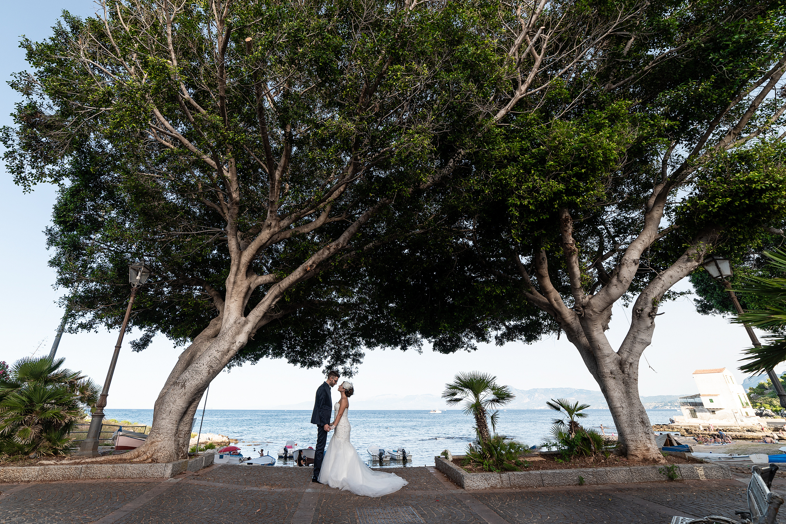 Denise & Piero. Свадьба на Сицилии, Палермо, Таормина, Эриче