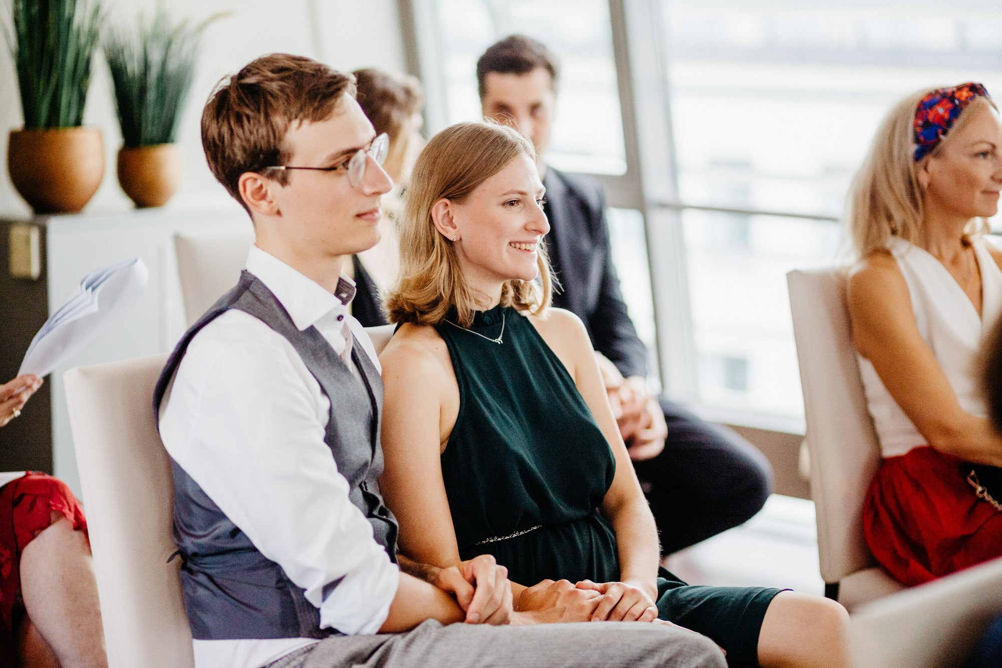 Hochzeit im exklusiven Karlsson Penthouse am Gendarmenmarkt in Berlin. Hochzeitsfotografie in Berlin Nataliia Schütze